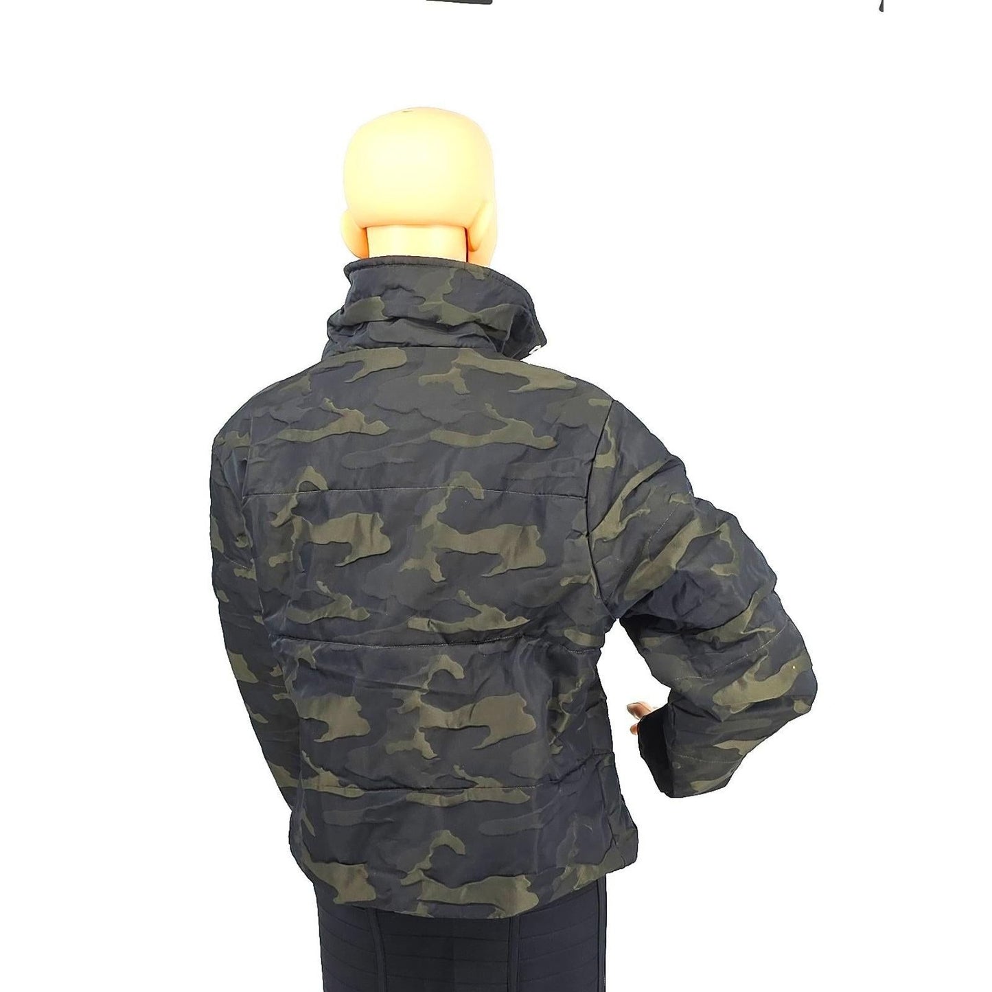 Juicy Couture Moto Puffer Jacket Camouflage - Zip Up & Stand Out!/S