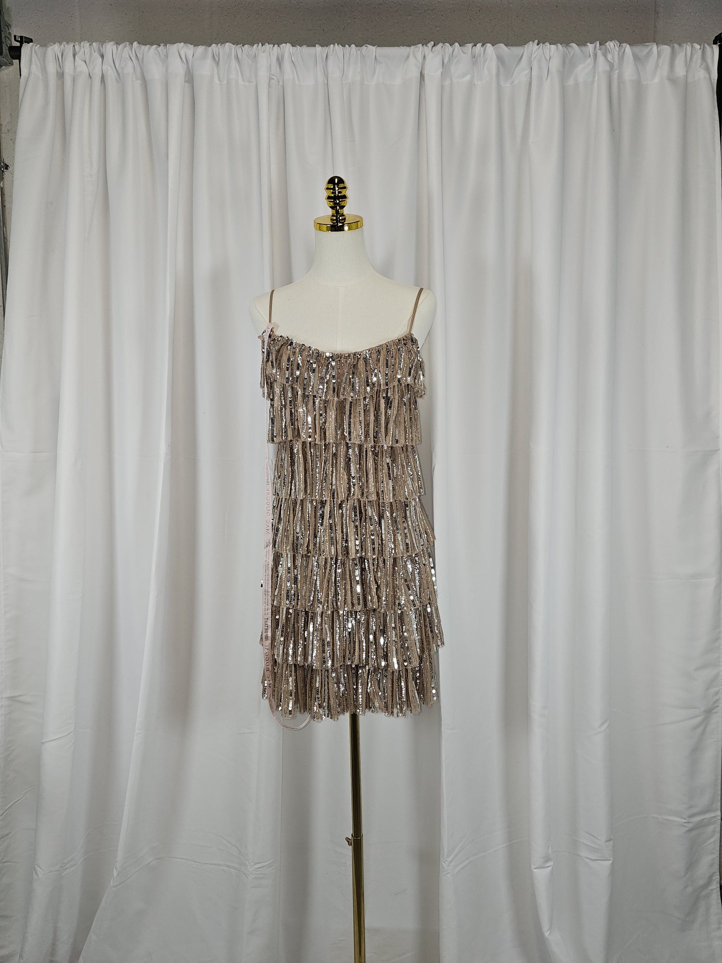 Glimmering Delight: The Perfect Party Fringe Dress