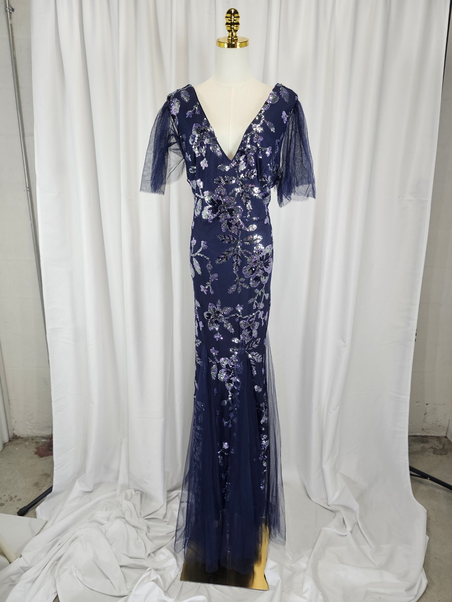 Enchanted Nightfall Sequin Gown