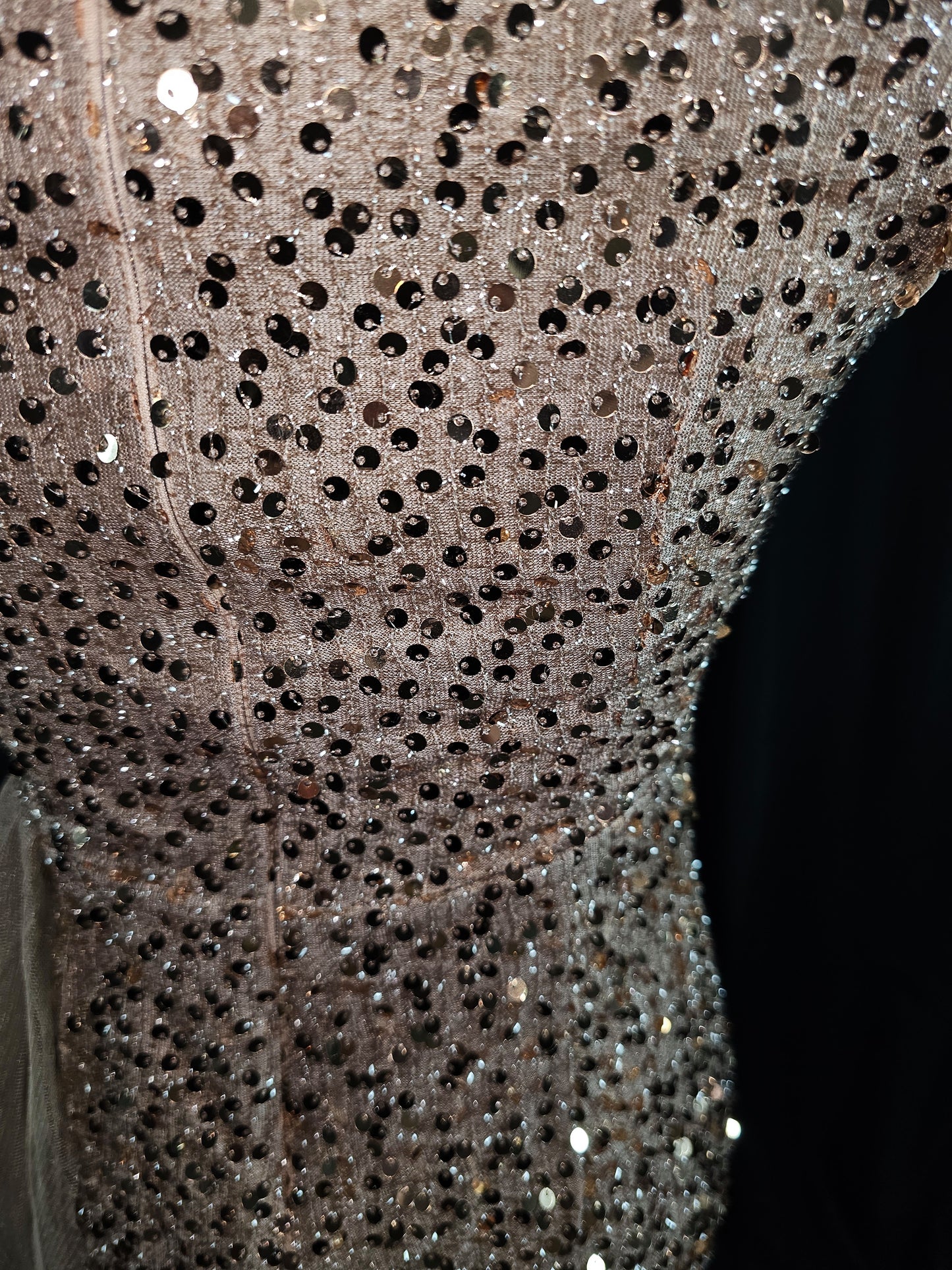 Starlit Glamour: Sparkling Mermaid Evening Gown