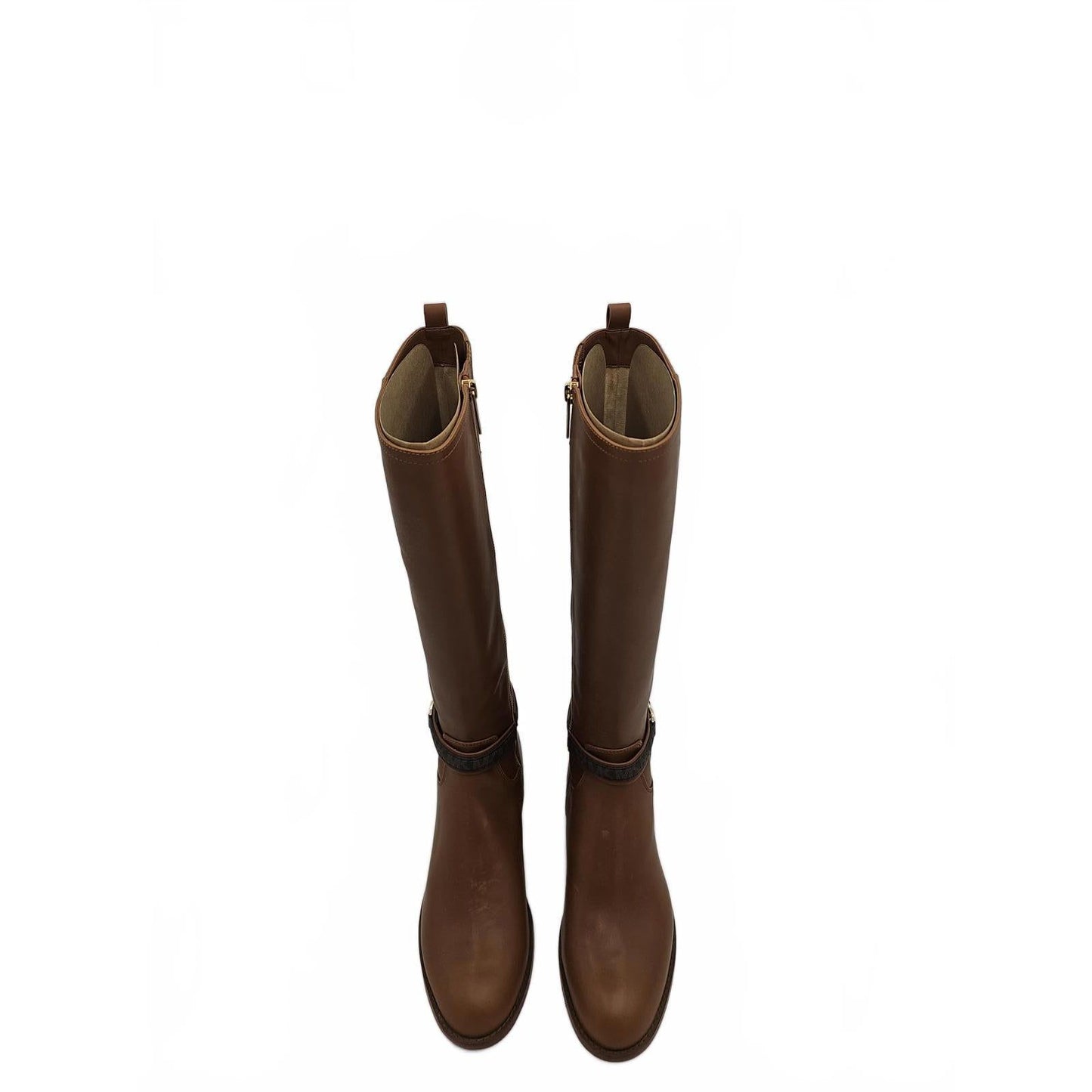 Michael Kors Stylish Brown Knee-High Riding Boots/10