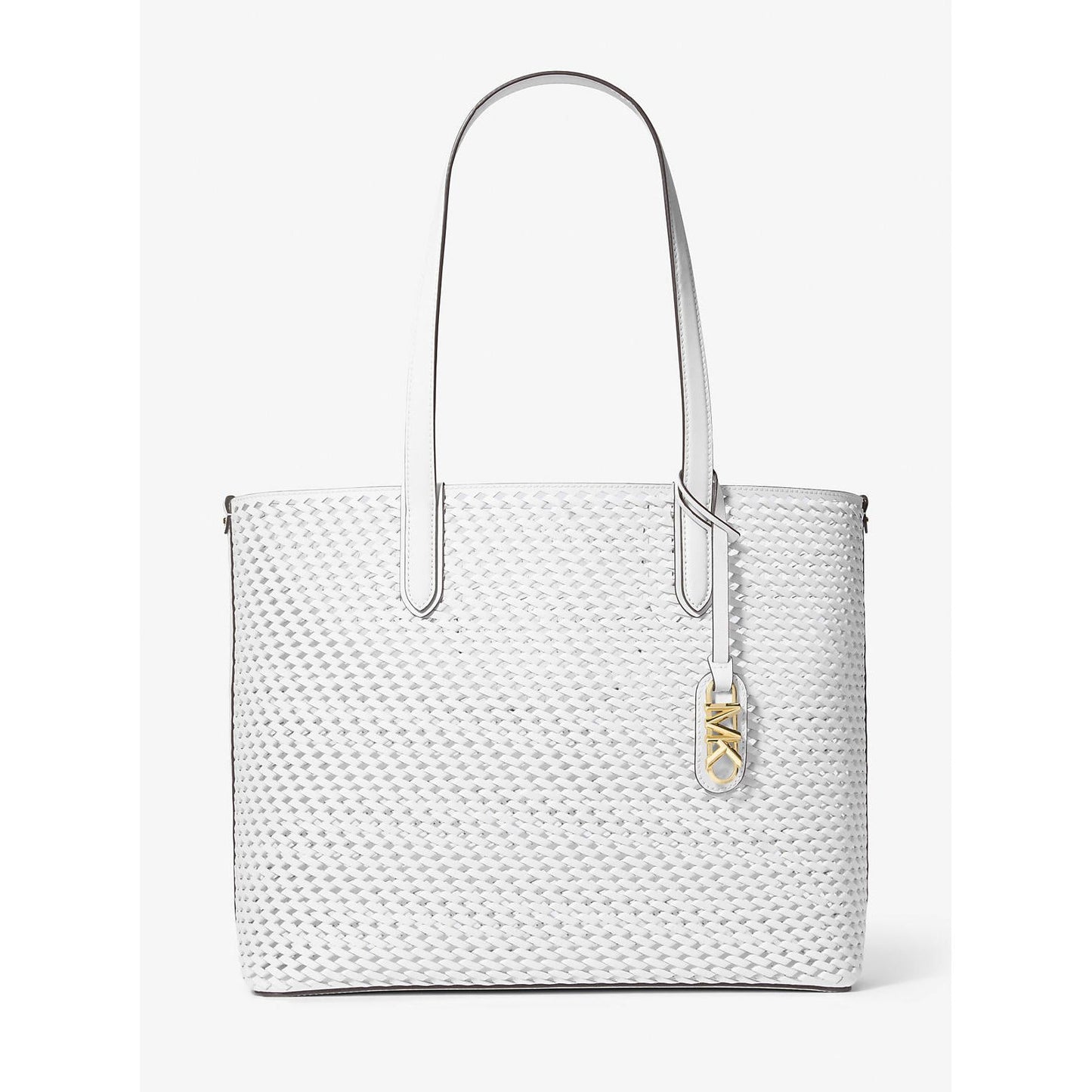 Michael Kors Eliza Extra-Large Hand-Woven Leather Tote Bag