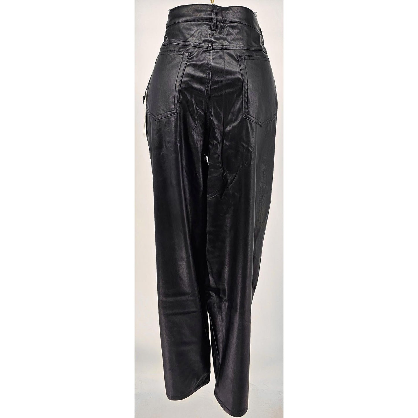 Juicy Couture Sleek Women's Faux Leather Pants - Channel Your Inner Rockstar/20W