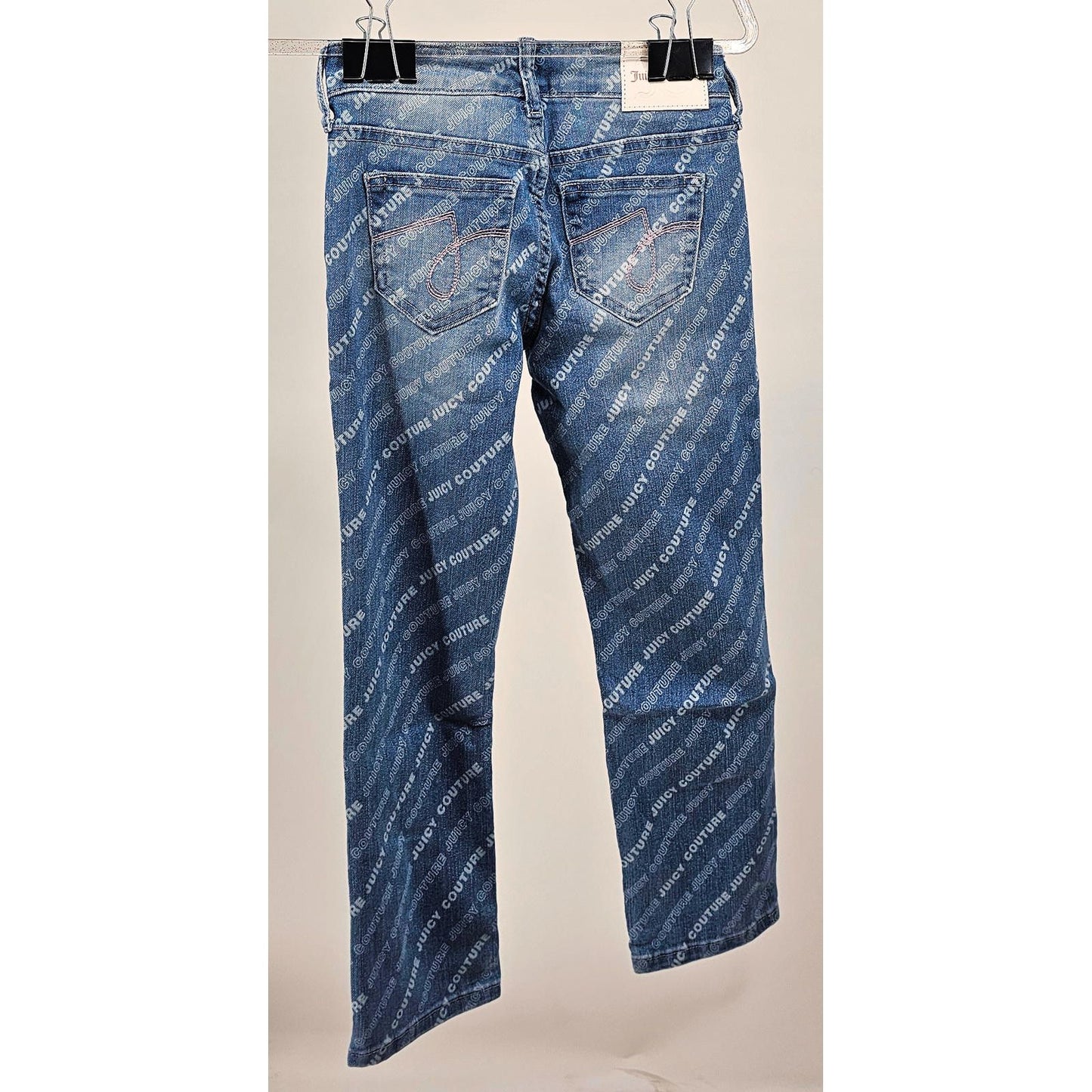 Juicy Couture AO Print Medium Wash Kids Jeans - Because Basic is Boring/8Girls