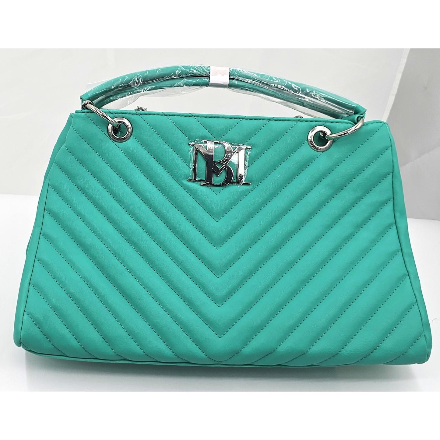 Badgley Mischka Quirky Quilted Teal Bag - Because Your Outfit Needs a Pop!
