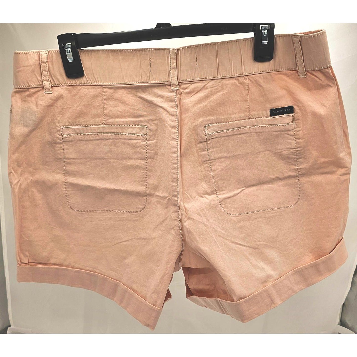 Sanctuary Salmon Casual Women's Shorts - Pocket Perfection!/32"