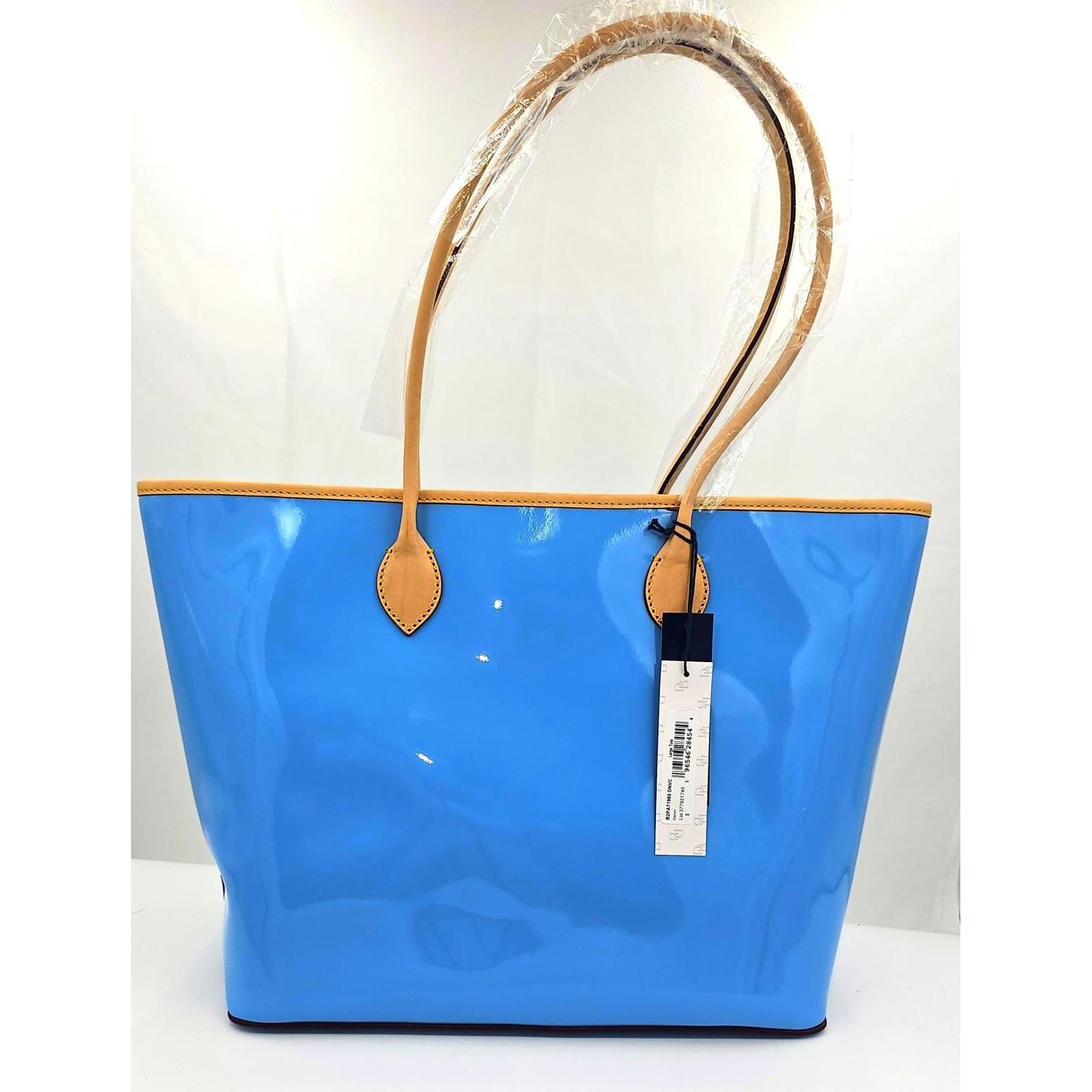 Dooney & Bourke Large Patent Leather Tote-Your Essentials Deserve a Glossy Ride!