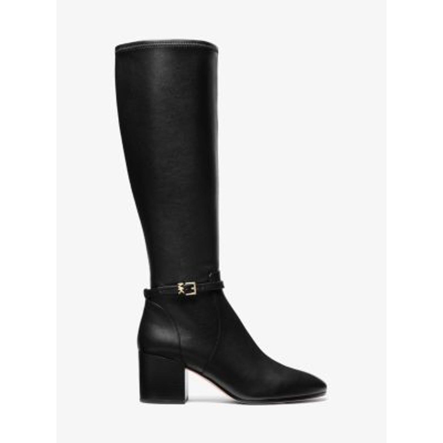 Michael Kors Outlet Ella Block Heel Boot 9 Wide