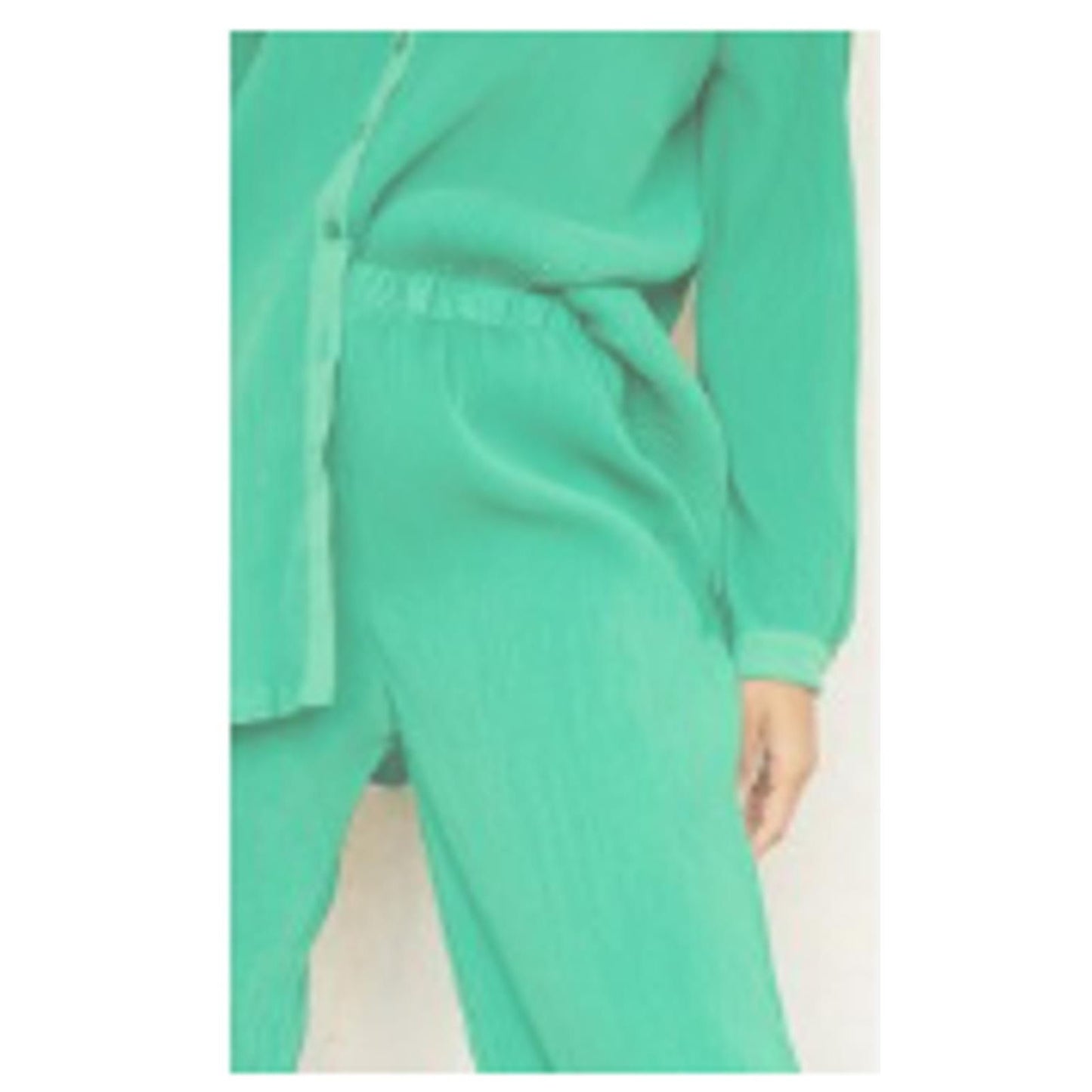 Prettylittlething High Waisted Wide Leg Trousers/16