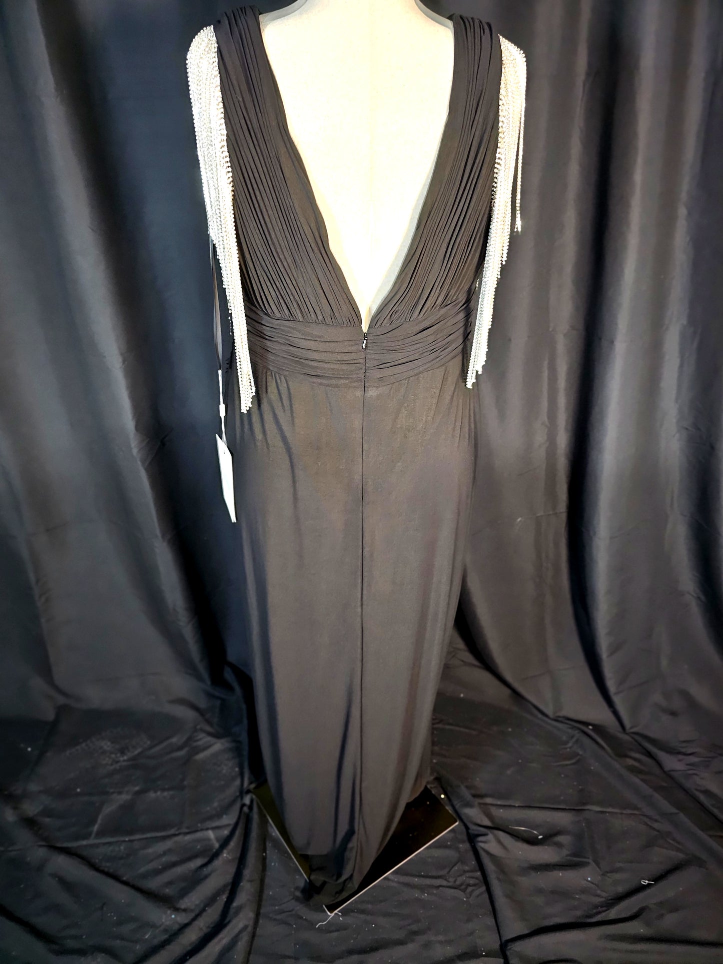 Mac Duggal Glamour on a Budget: The Sparkle Shift Gown