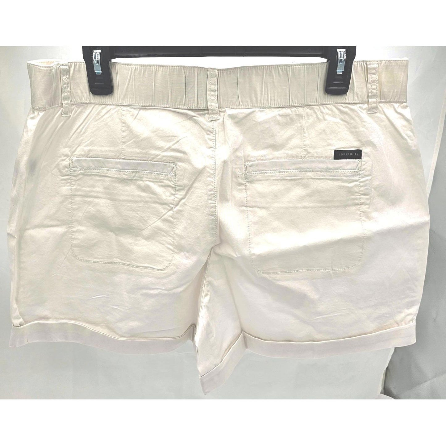 Sanctuary Creamy Dreamy Women's Casual Shorts - Double Button Delight/32