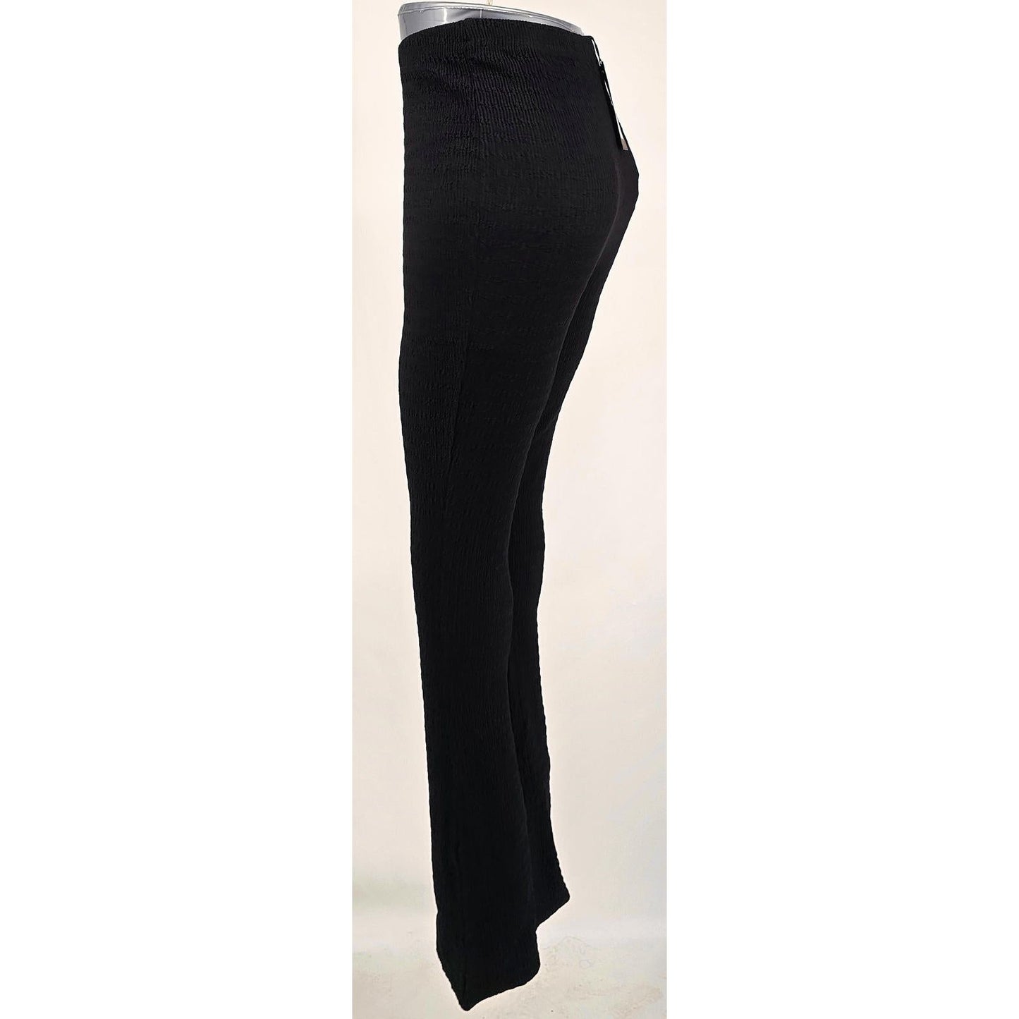 PrettyLittleThing Sleek Black High-Waisted Casual Pants - Your New Leg Day MVP/2