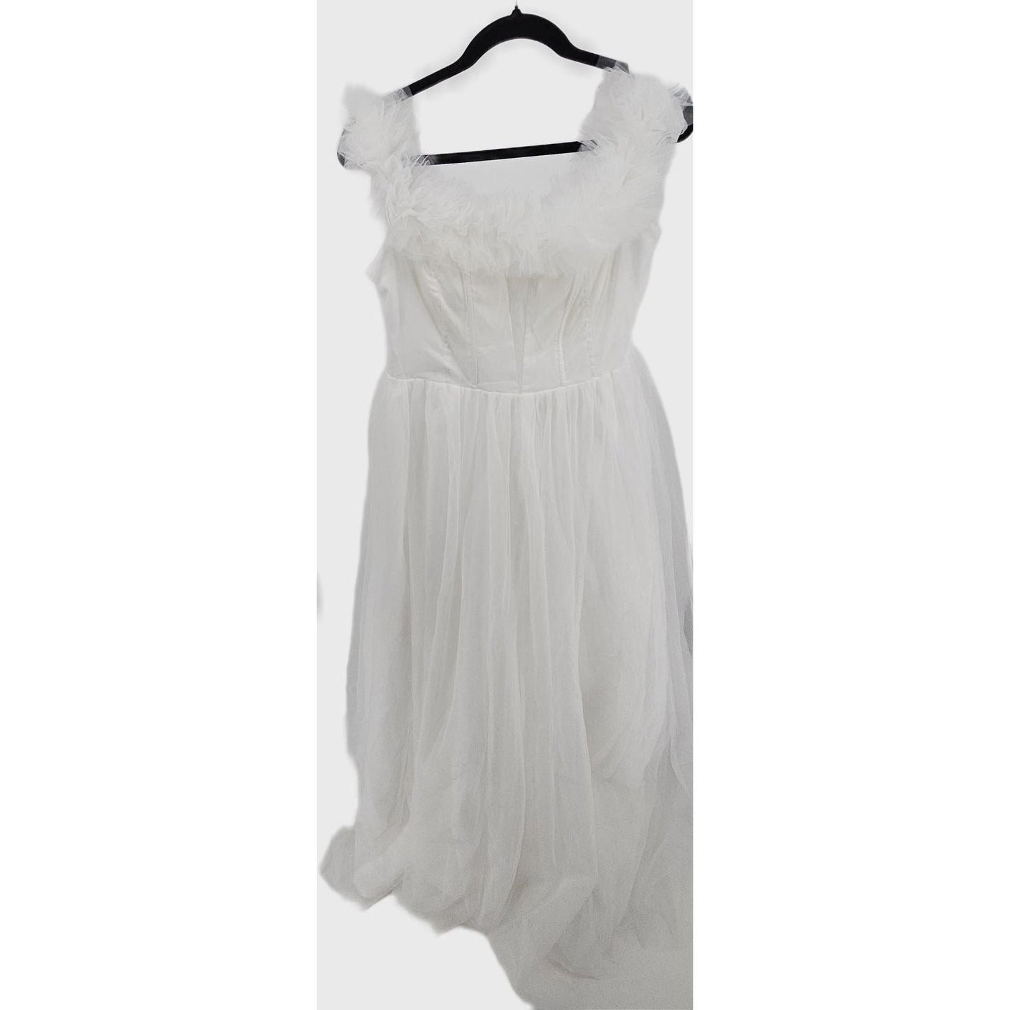 Ethereal Ruffle Formal Dress - Float Like a Cloud!