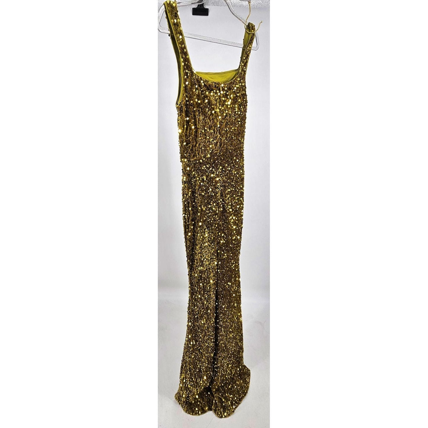 Glamorous Gold Sequin Maxi Dress - Shine Like You Mean It!