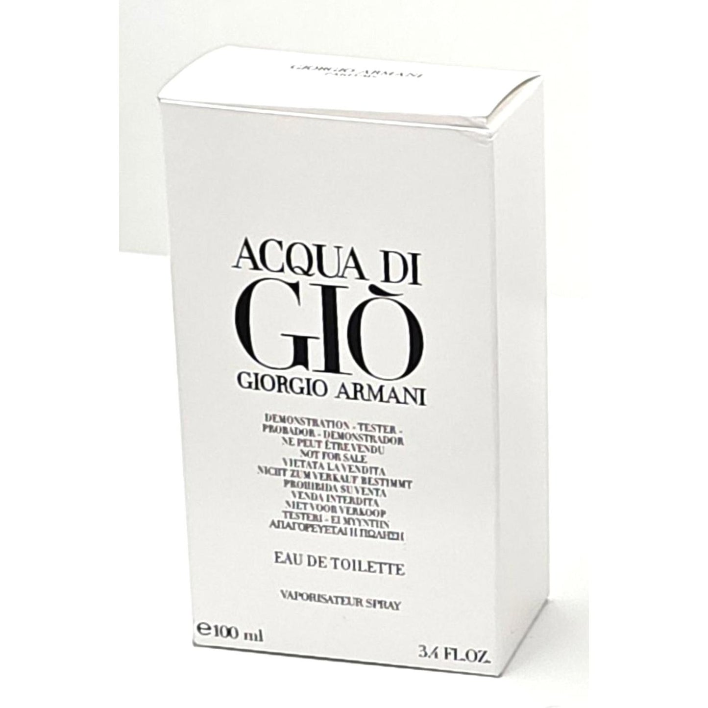 Acqua di Giò Eau de Toilette 100ml - The Scent of a Legend