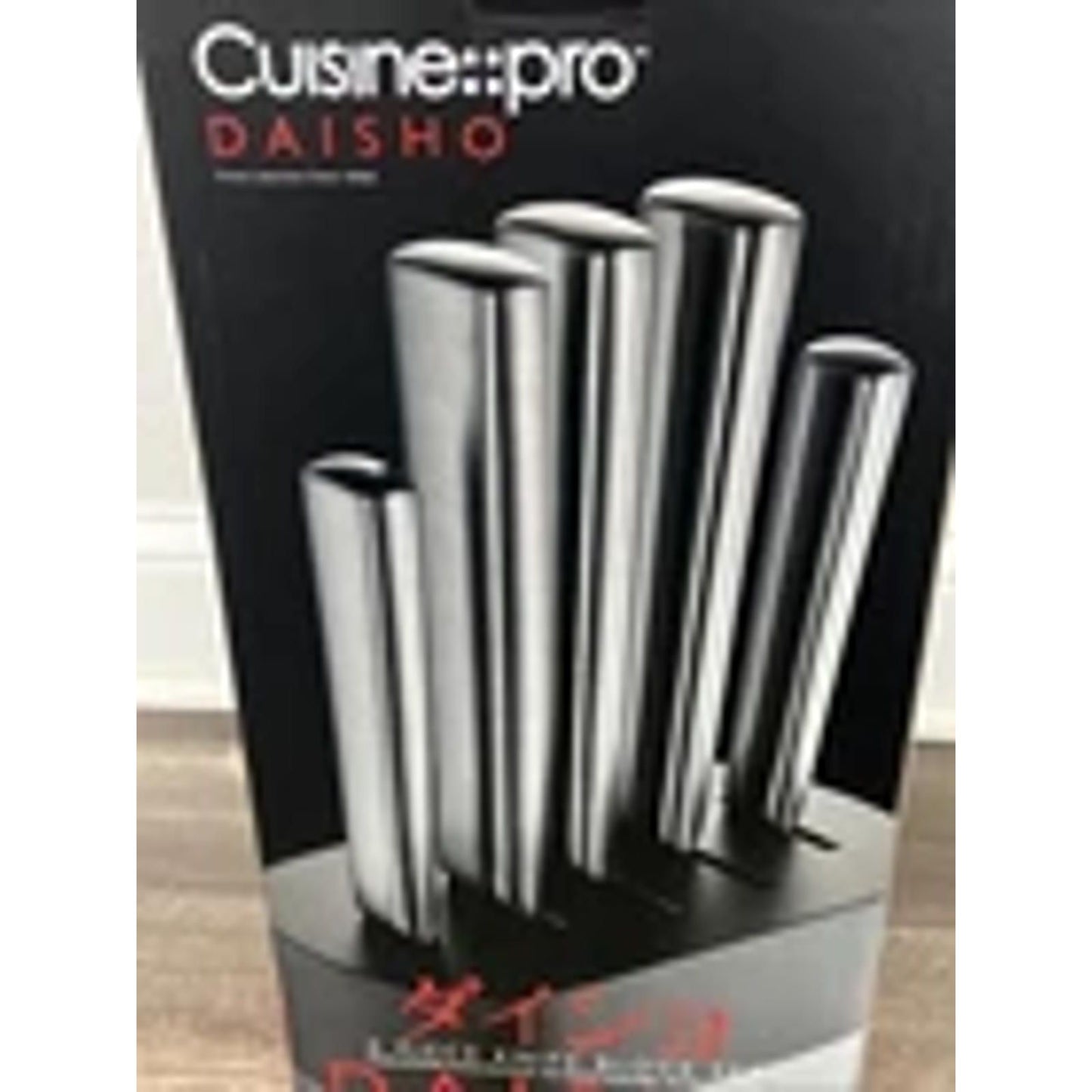 Cuisine.pro Daisho™ Nara 6 Piece Japanese Steel Knife Block Set