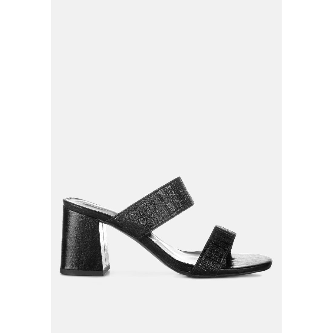 Giblet Metallic Slip On Block Heels-6