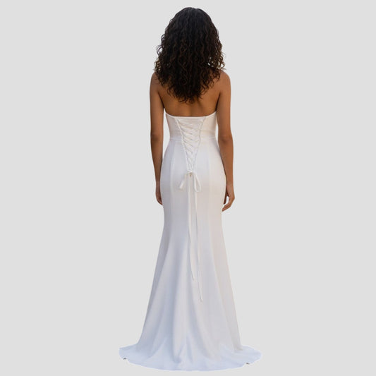 Elegant Strapless Evening Dress - Channel Your Inner Glam!