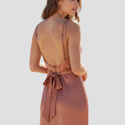 Satin Siren: The Dress That Turns Heads Faster Than You Can!