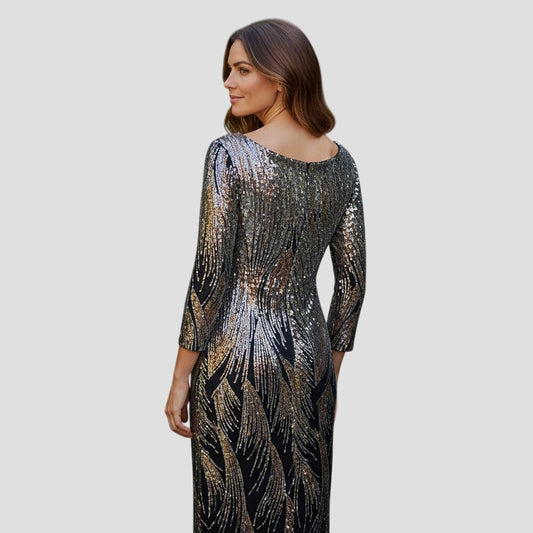 Sparkle Like It's 1999: Sequined Sensation Dress