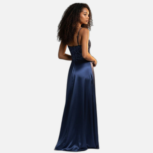 Sequined Party Dress - Sapphire Dreams