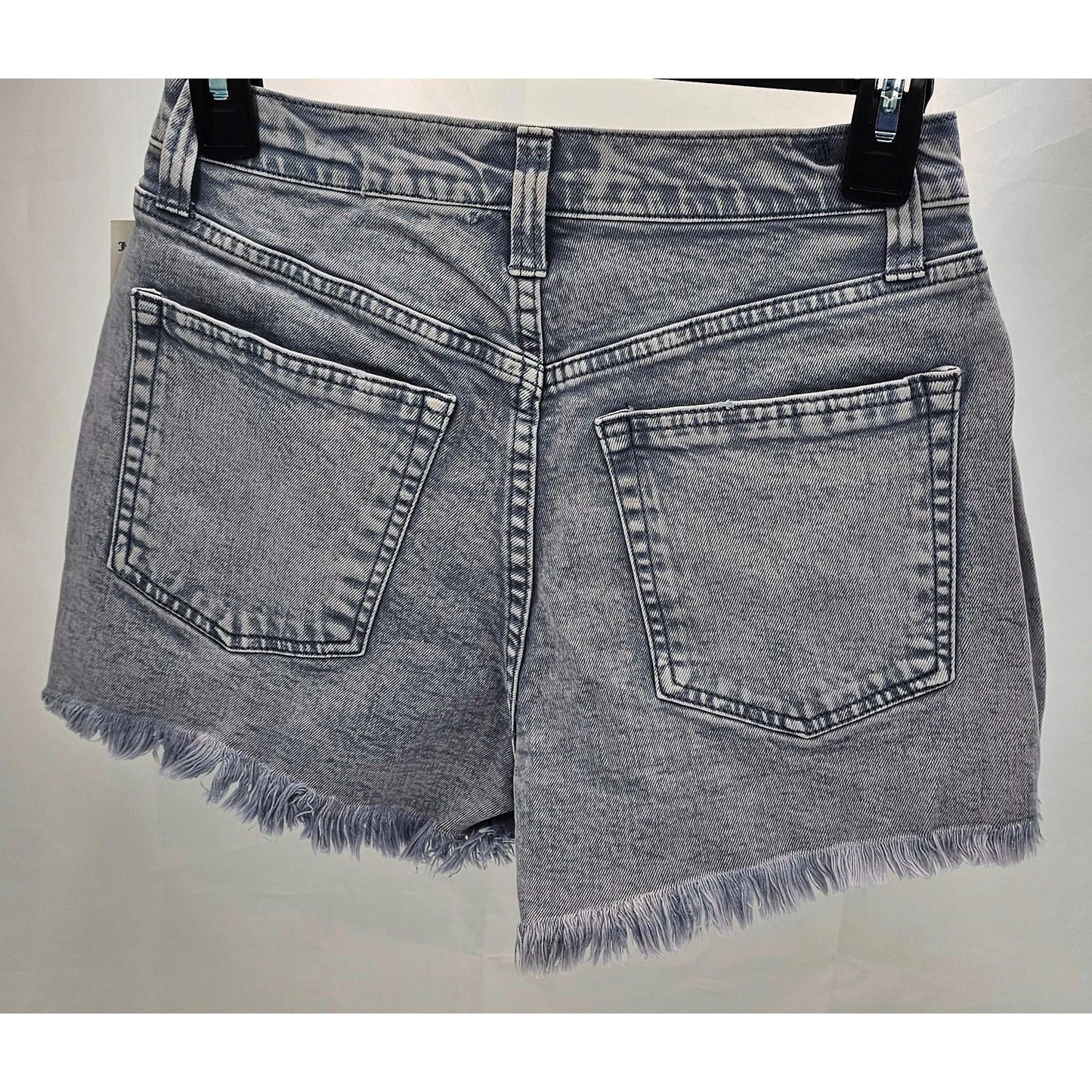 Juicy Couture Vintage Wash Denim Shorts - Frayed Fabulous!/25"
