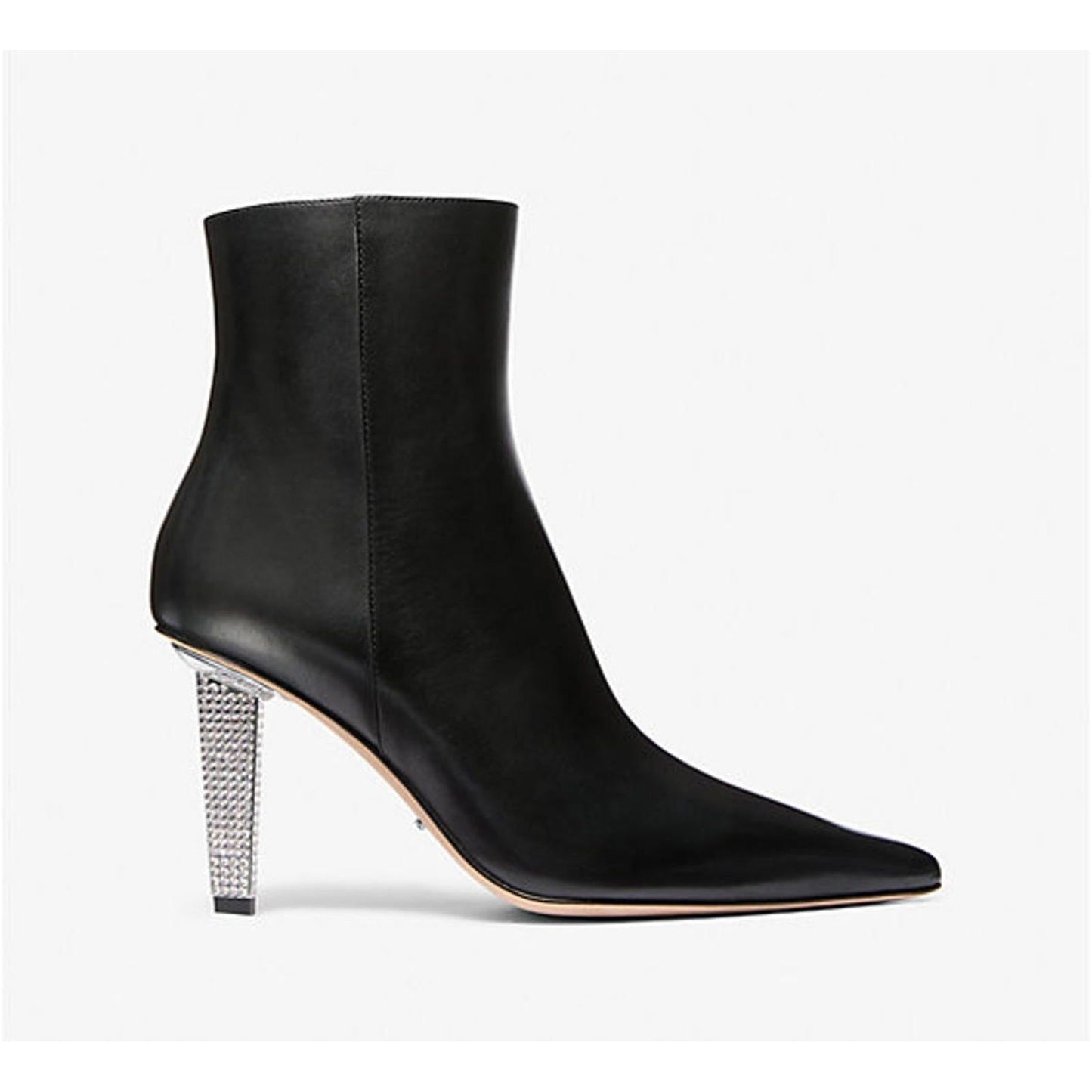 Michael Kors Halle Embellished Leather Ankle Boot/7.5