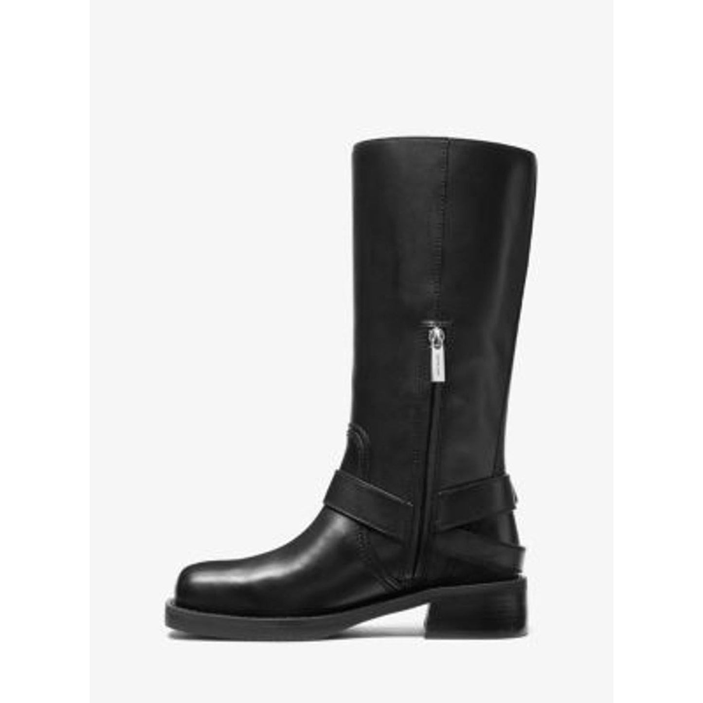 Michael Kors Crosby Leather Moto Boot/6.5