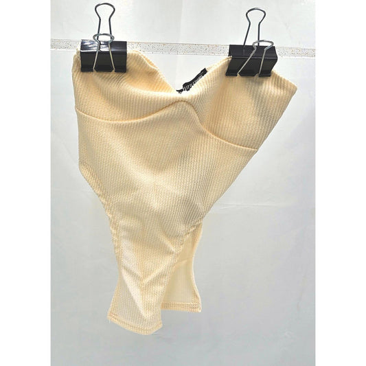 PrettyLittleThing Creamy Dreamy Ribbed Strapless Bra - Barely There Comfort!/2