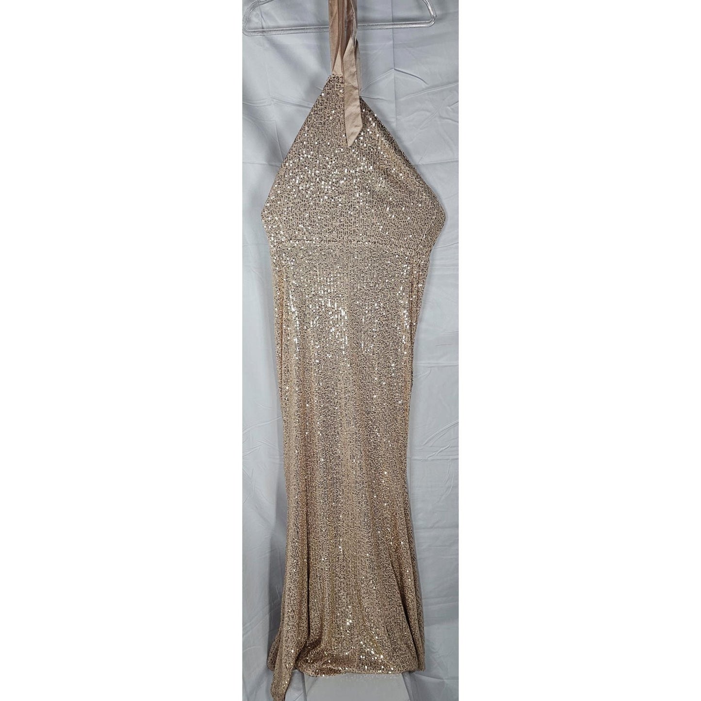 Dazzling Pink Sequin Knee-Length Party Dress - Shine Bright