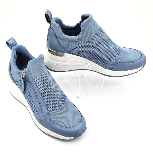 Michael Kors Willis Knit Trainer Wedge Sneakers/8