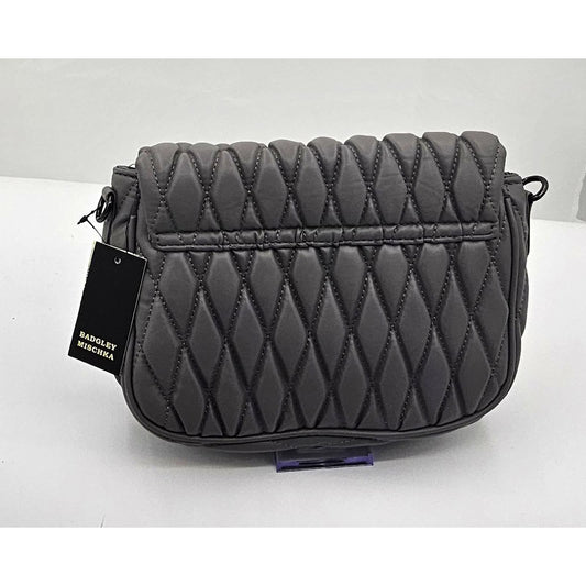 Chic Quilted Black Crossbody Bag by Badgley Mischka