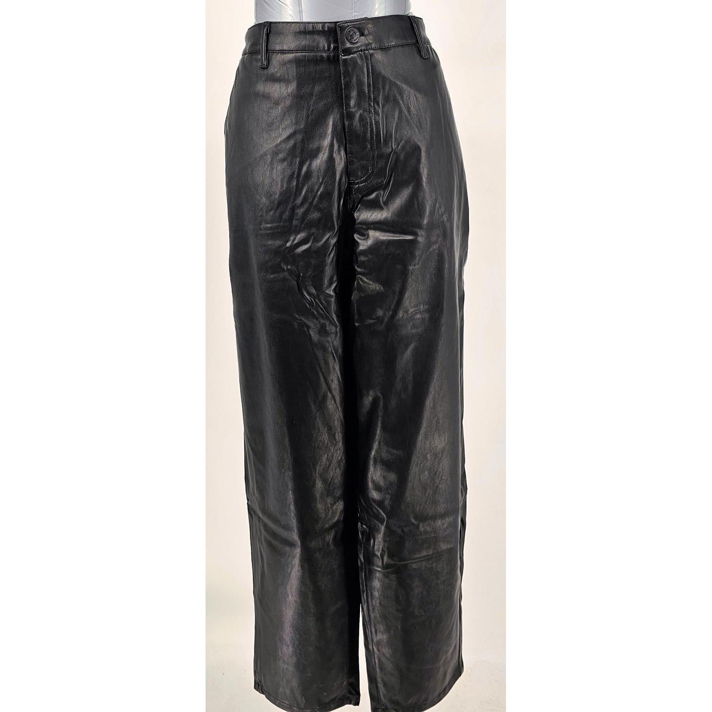 Juicy Couture Sleek Women's Faux Leather Pants - Channel Your Inner Rockstar/20W