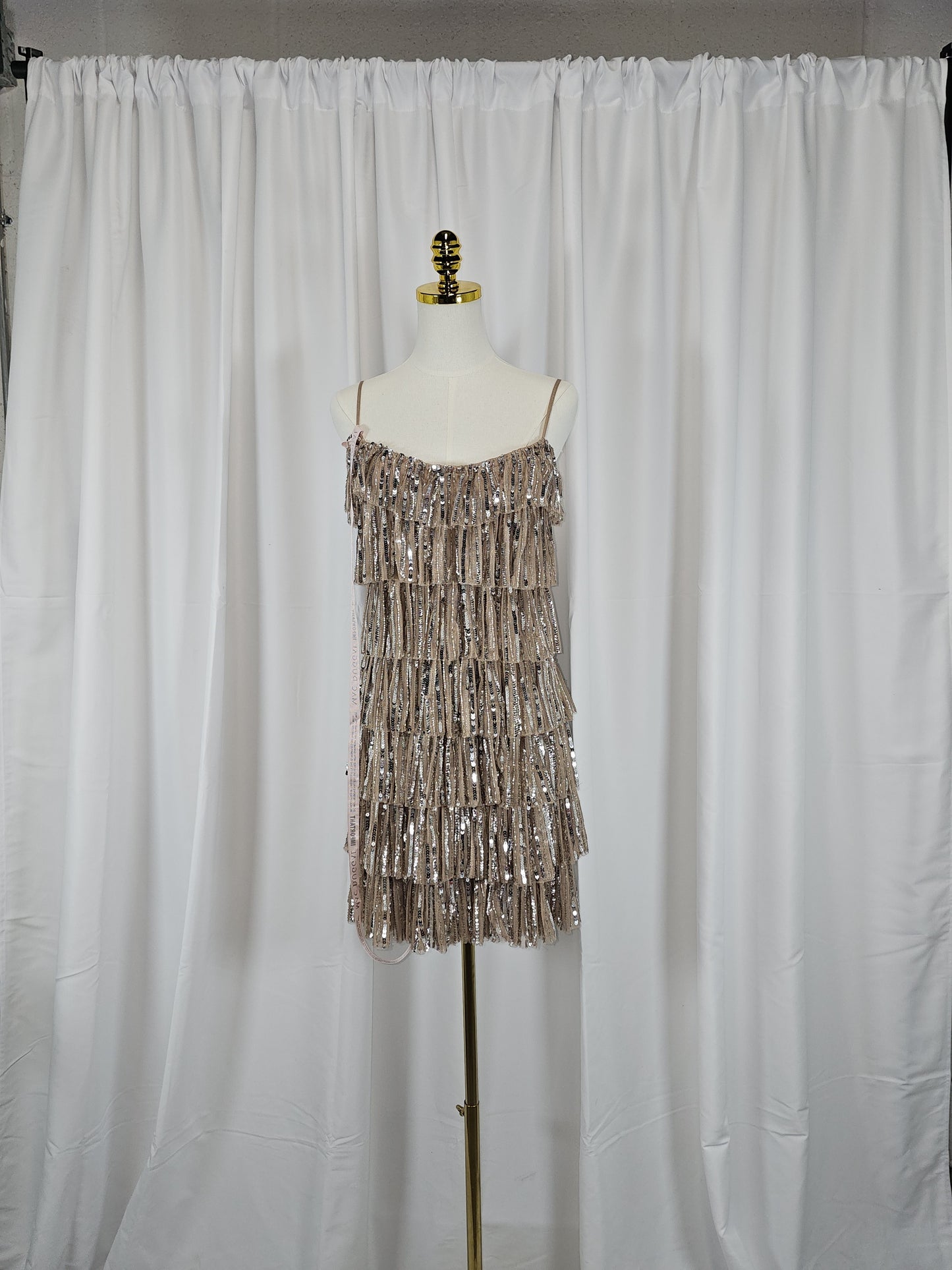 Glimmering Delight: The Perfect Party Fringe Dress