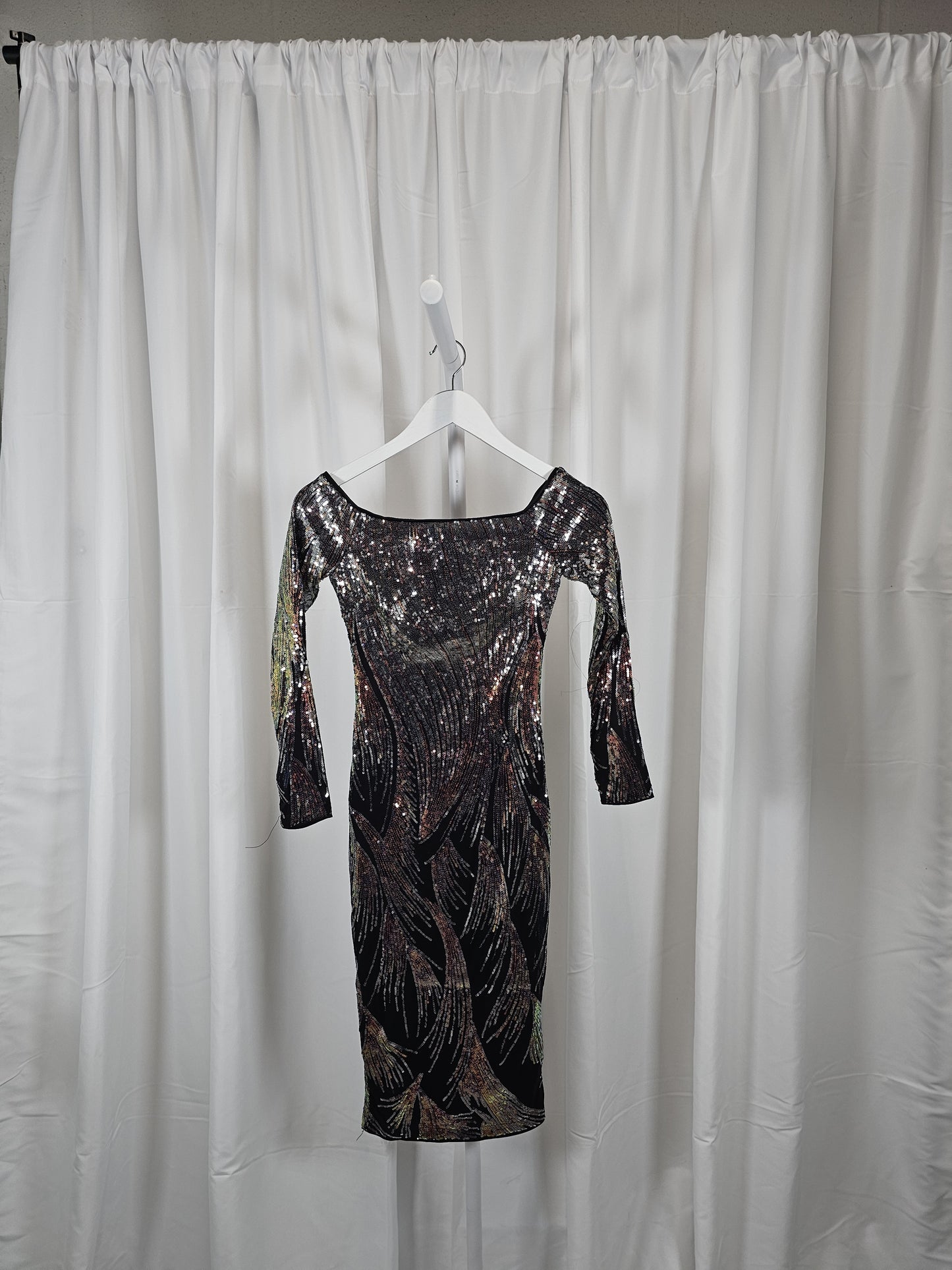 Sparkle Like It's 1999: Sequined Sensation Dress