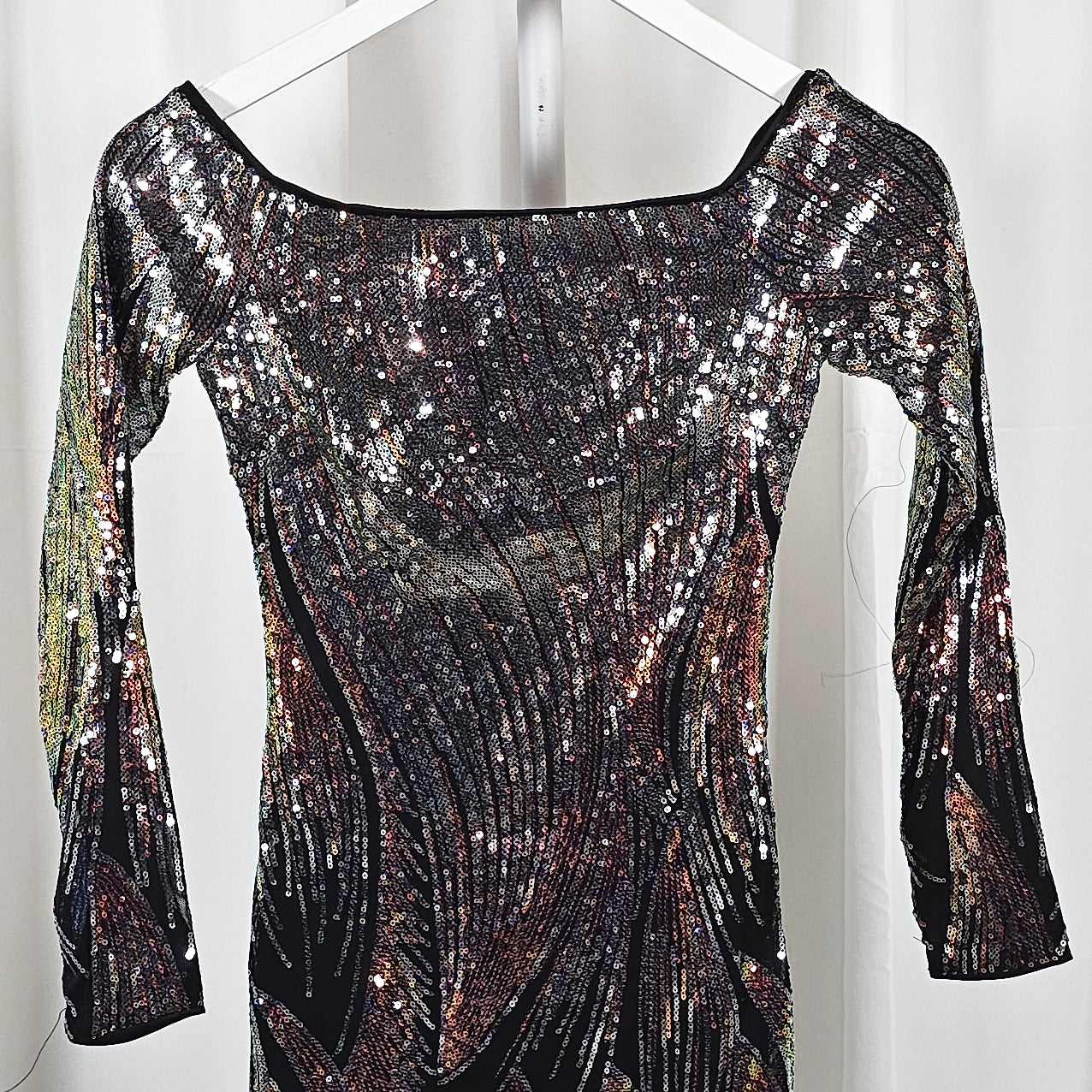 Sparkle Like It's 1999: Sequined Sensation Dress