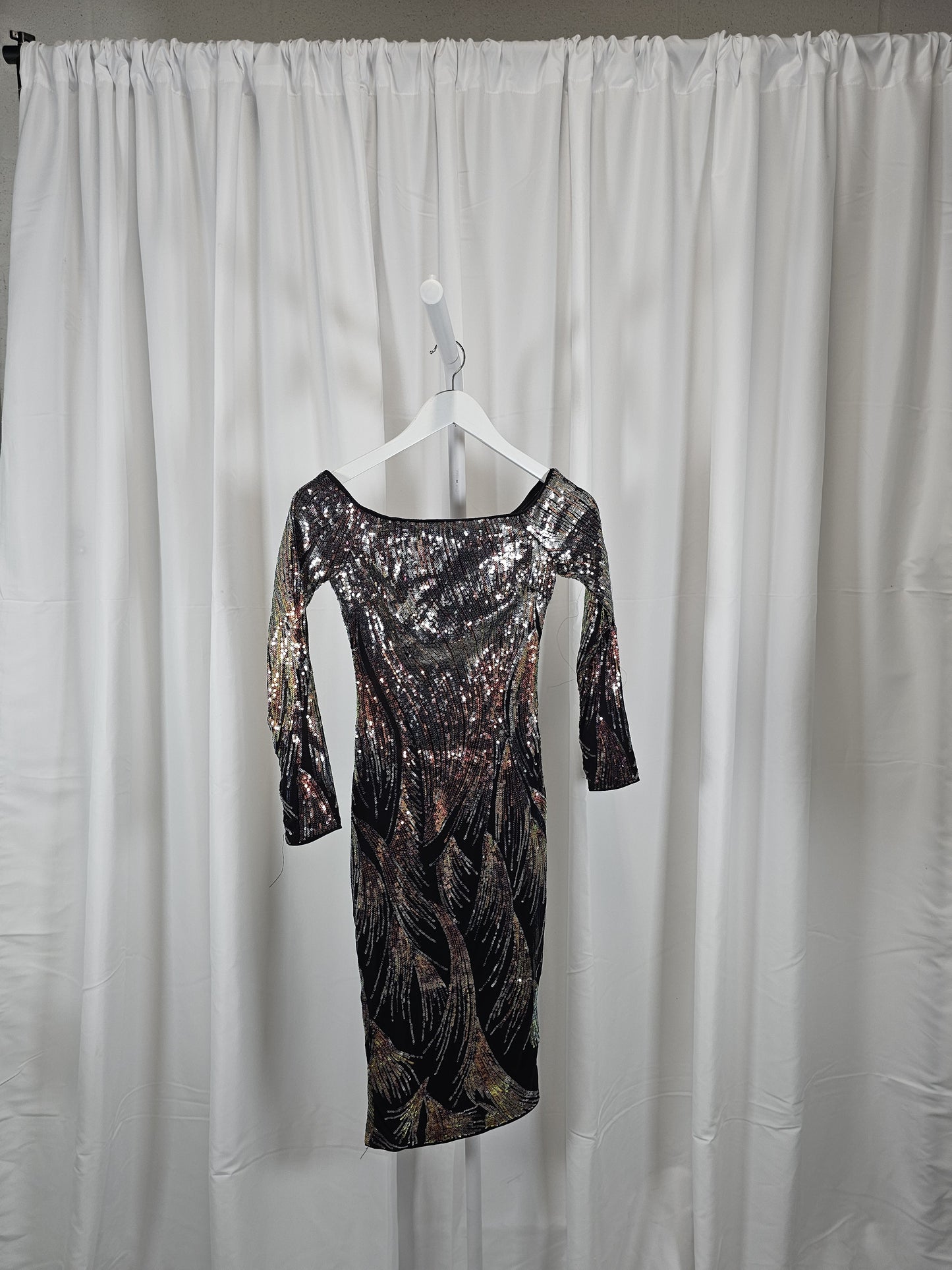 Sparkle Like It's 1999: Sequined Sensation Dress