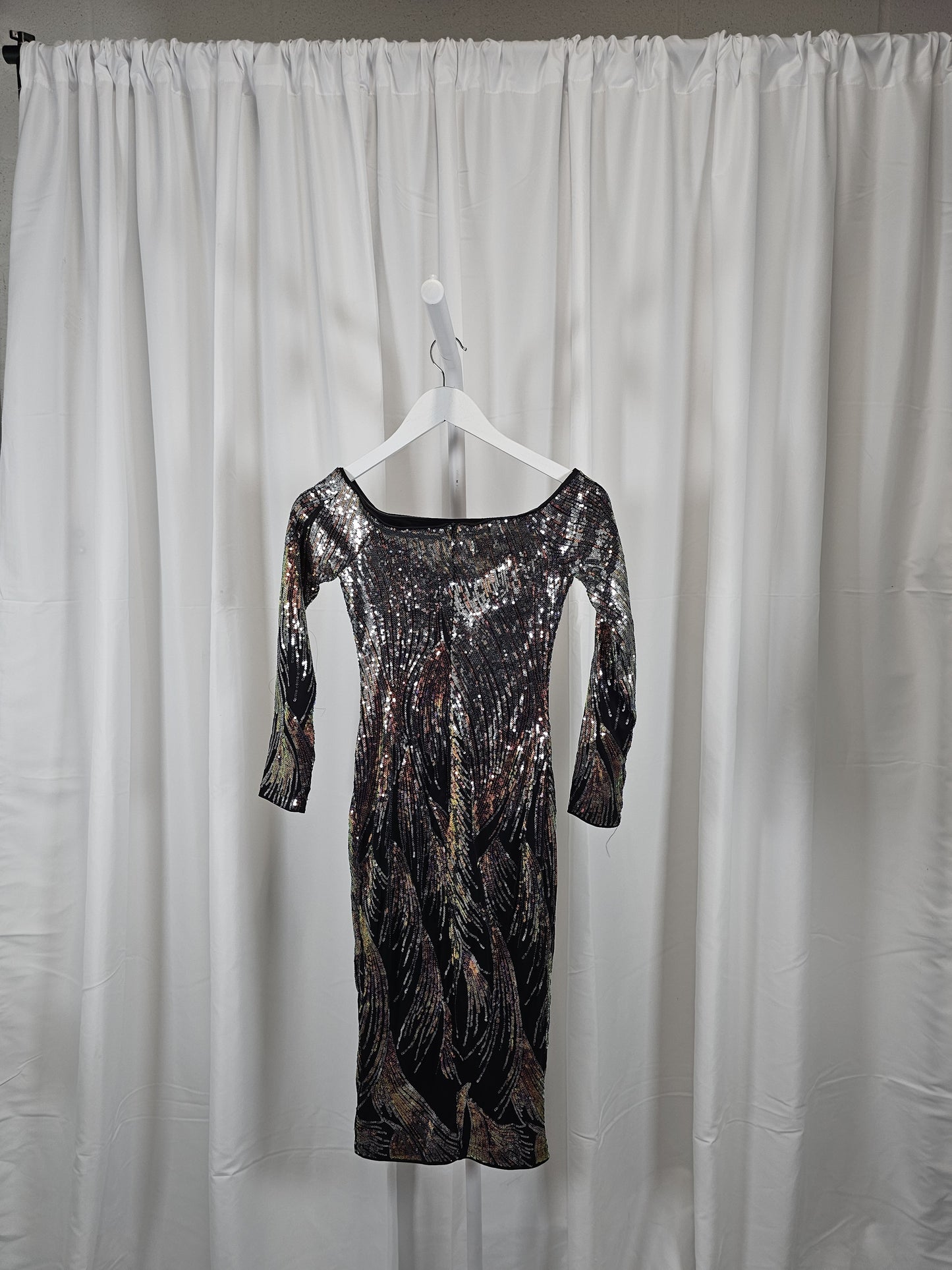 Sparkle Like It's 1999: Sequined Sensation Dress