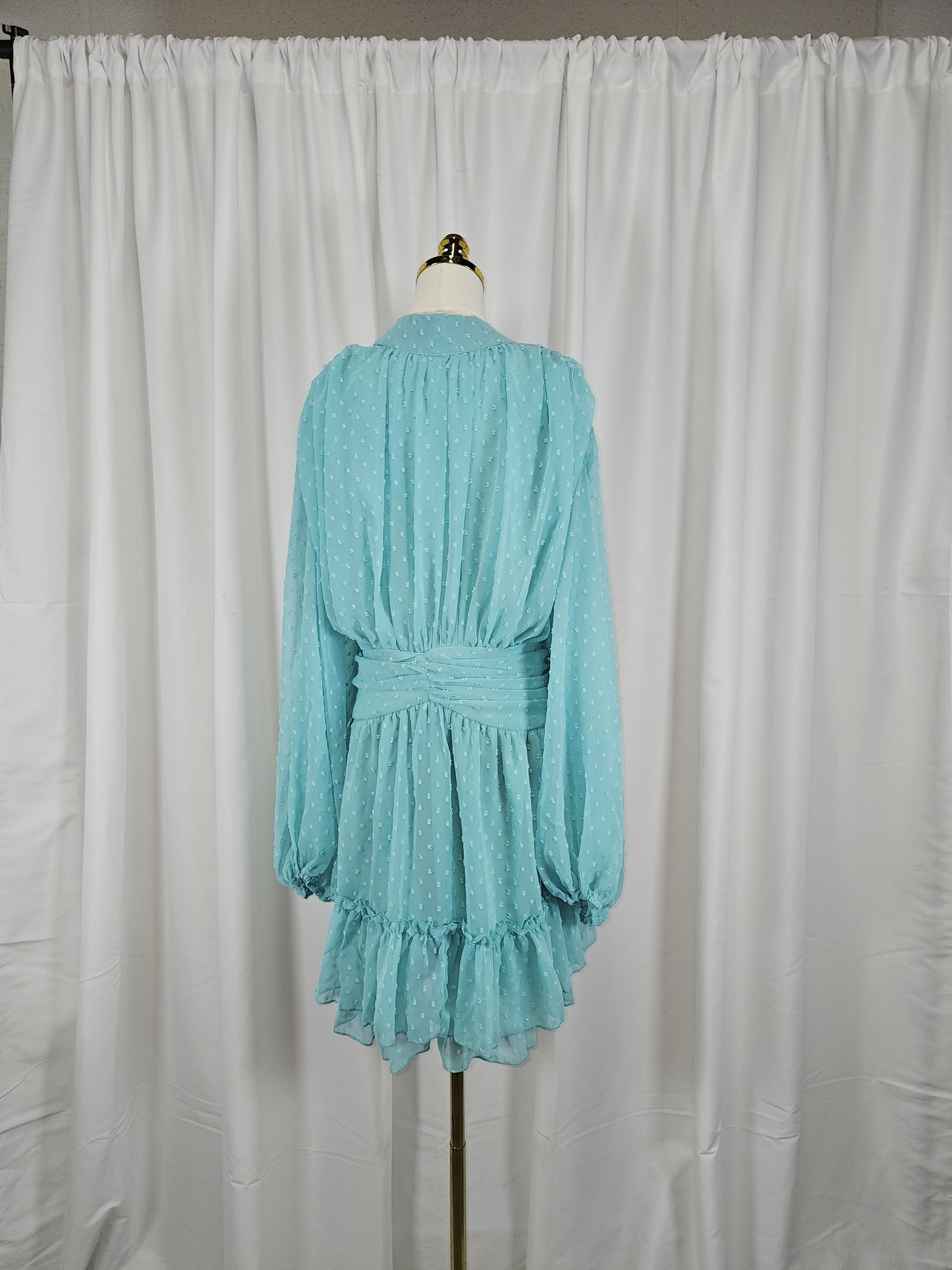 Breezy Blue Dot Delight Dress