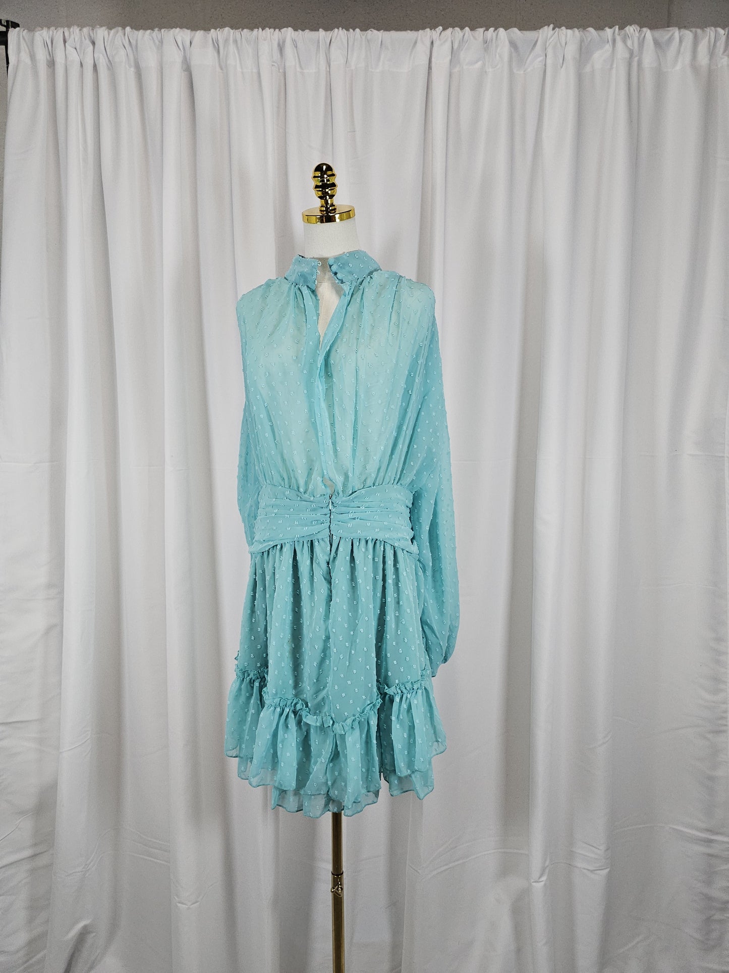 Breezy Blue Dot Delight Dress