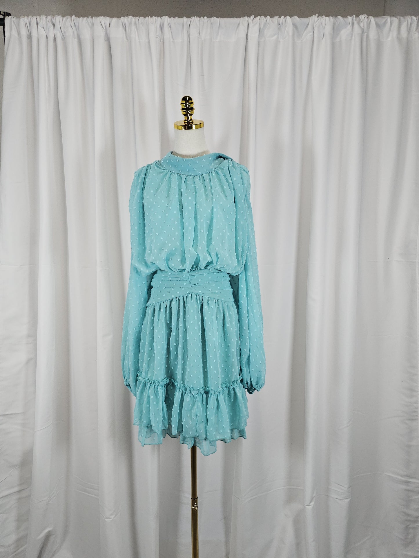 Breezy Blue Dot Delight Dress