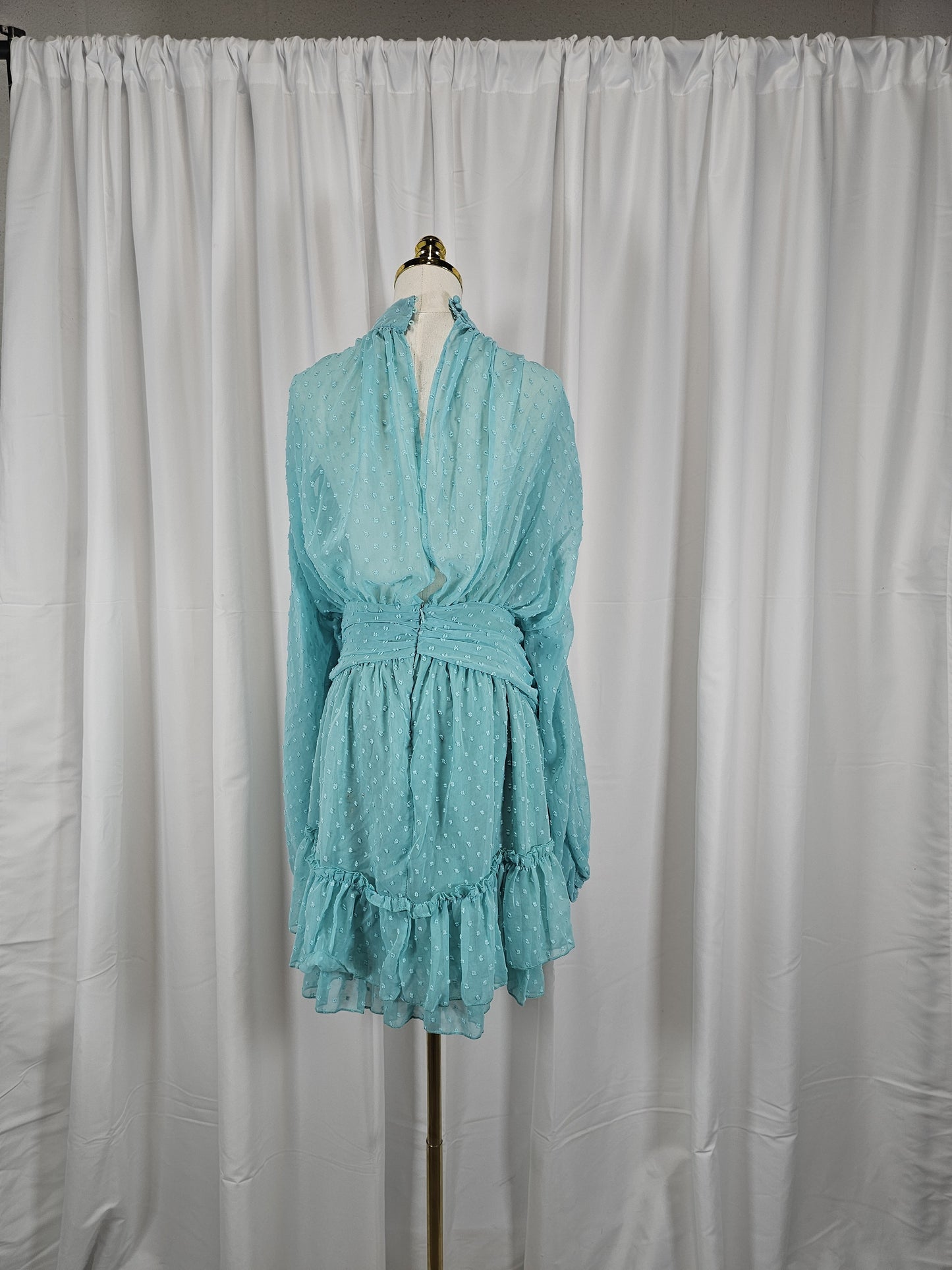 Breezy Blue Dot Delight Dress