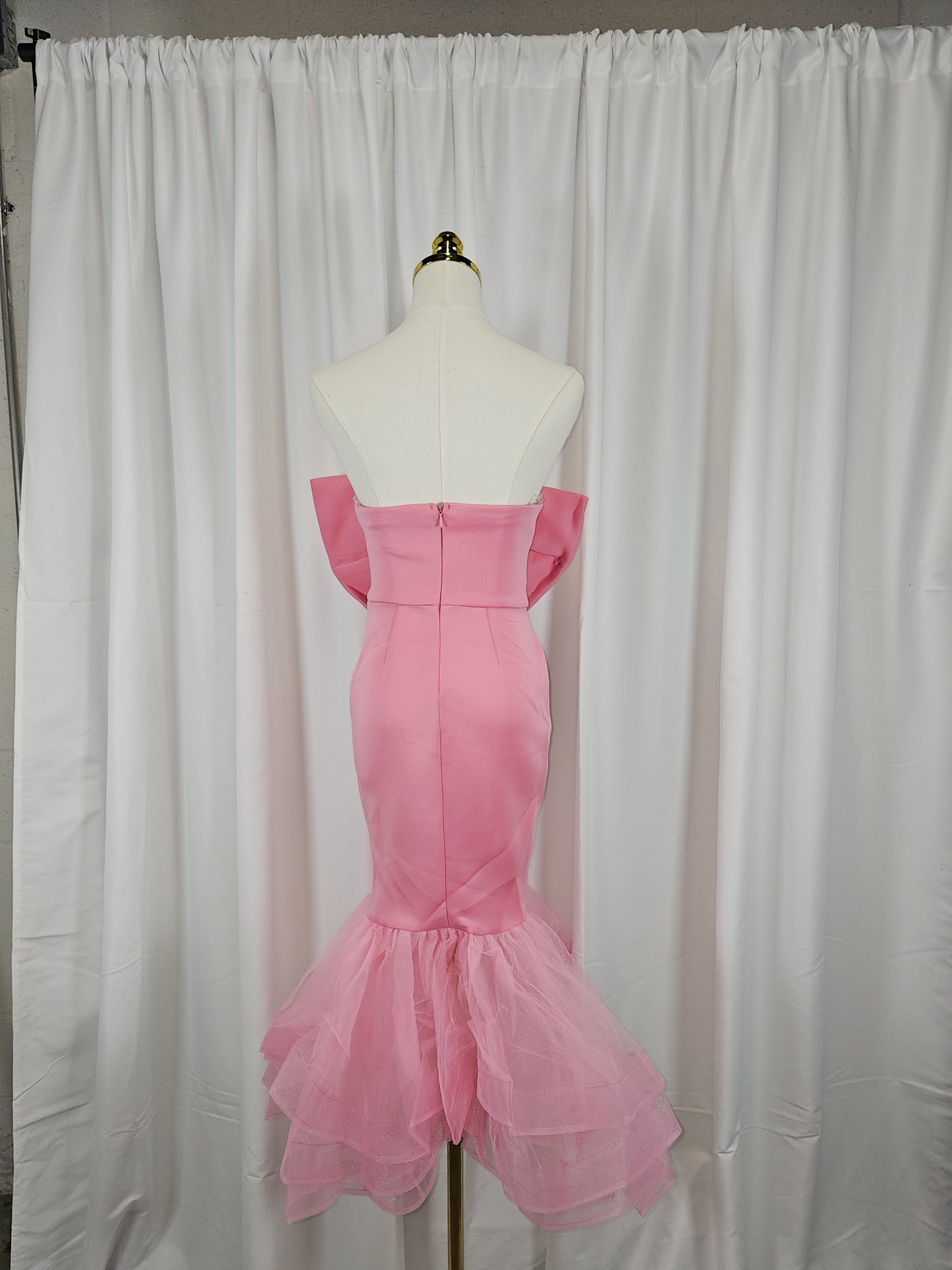 Pink Perfection: The Tulle-Tastic Mermaid Dress