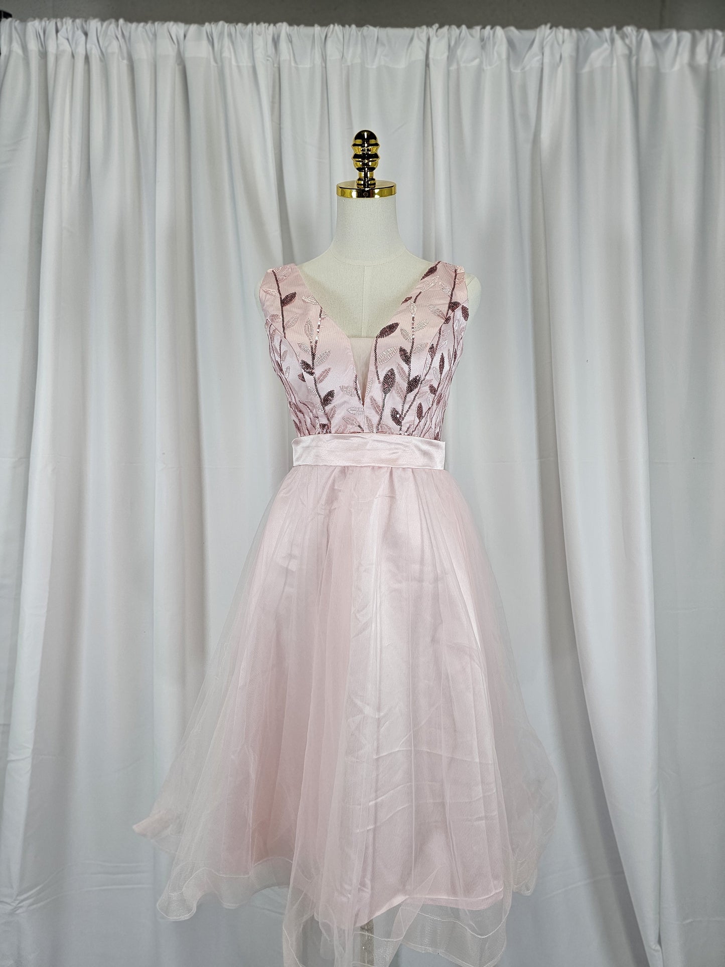 Blush Blossom Party Dress: Dance Like Everyone's Watching