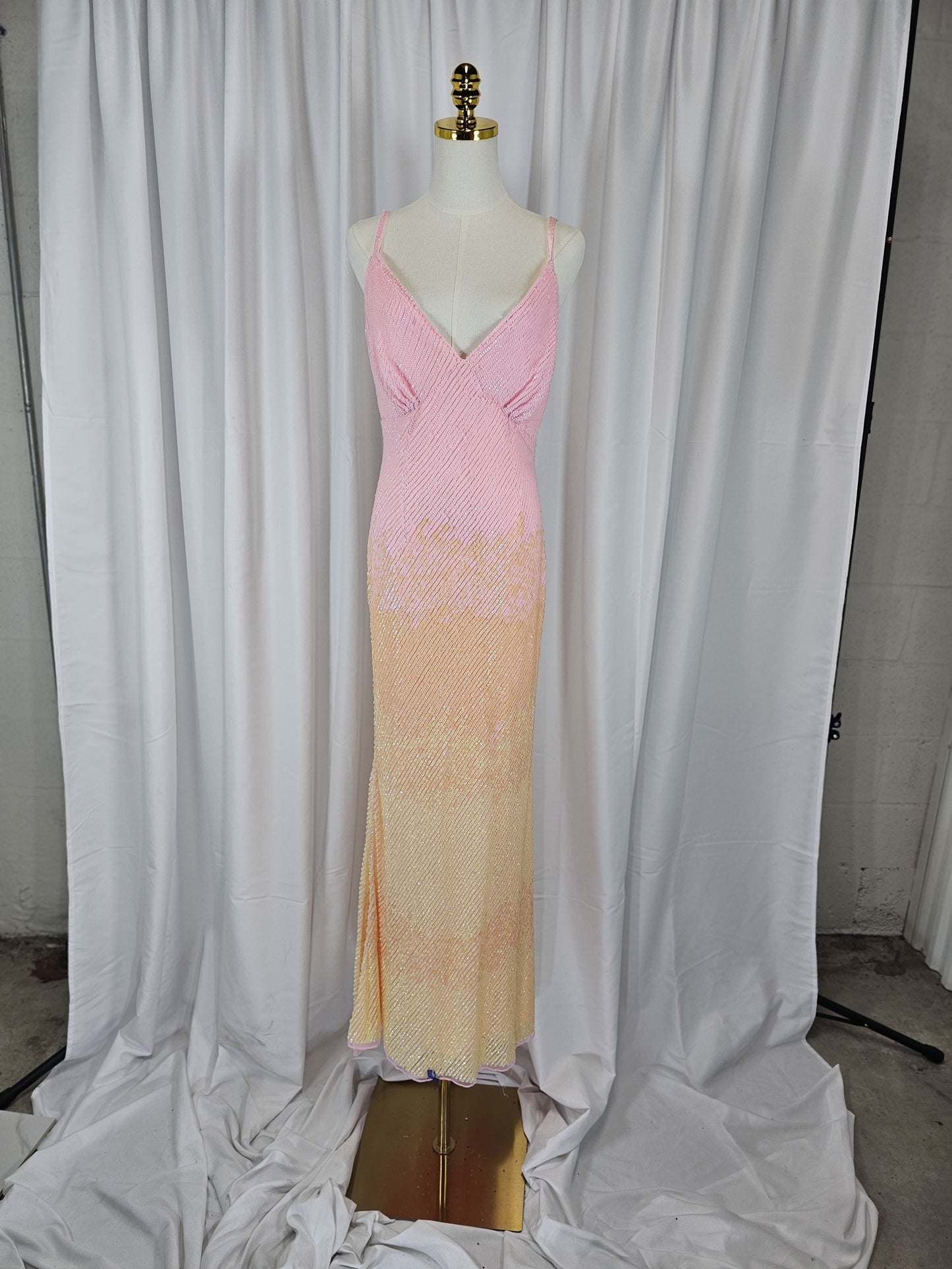 Sunset Dreams Sequin Maxi Dress – Shine Right into Dusk!