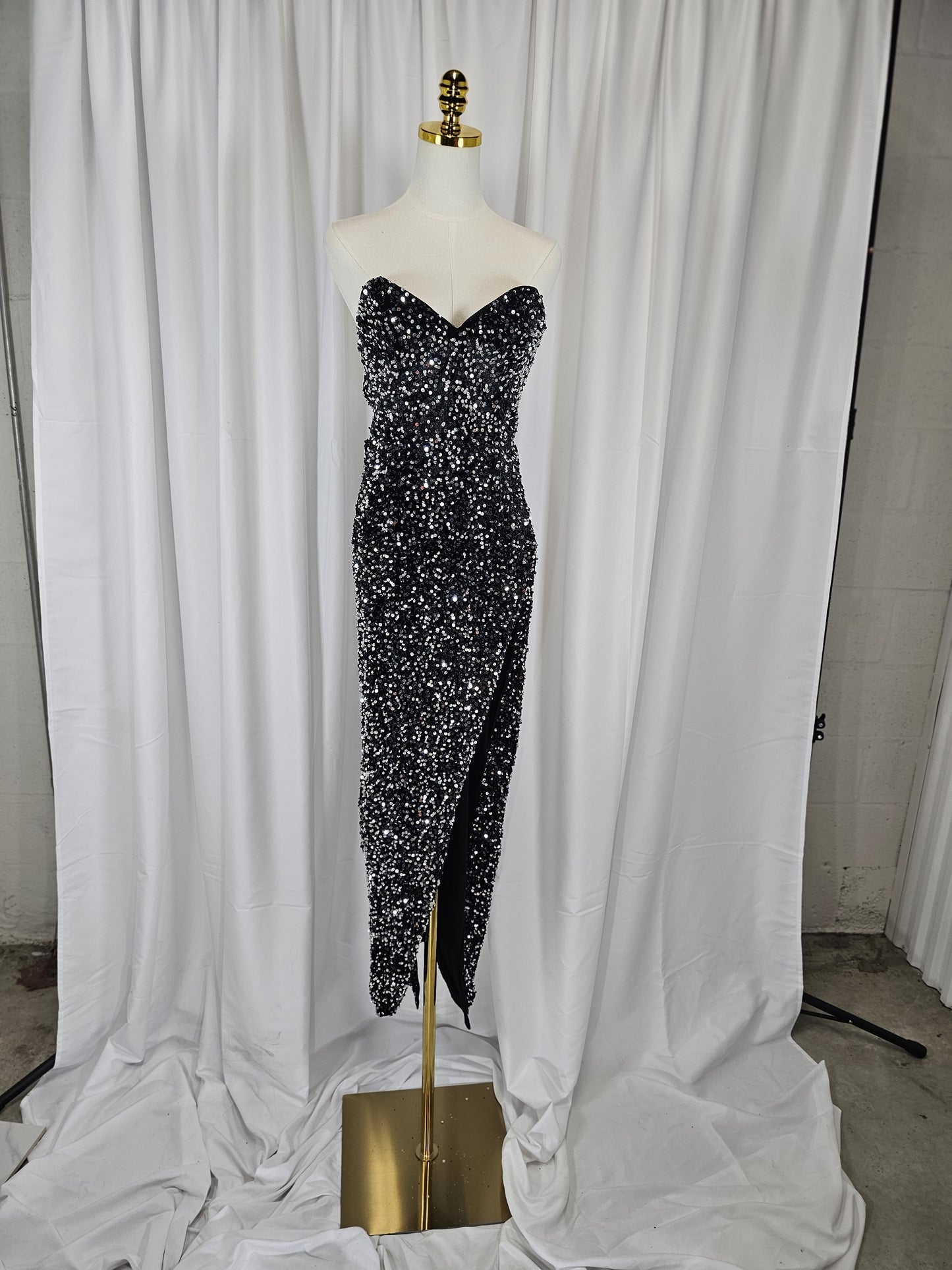 Starry Night Sparkle Dress: Shine Like the Cosmos