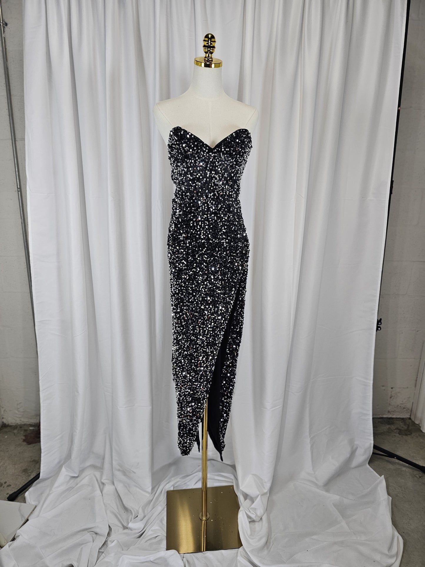 Starry Night Sparkle Dress: Shine Like the Cosmos