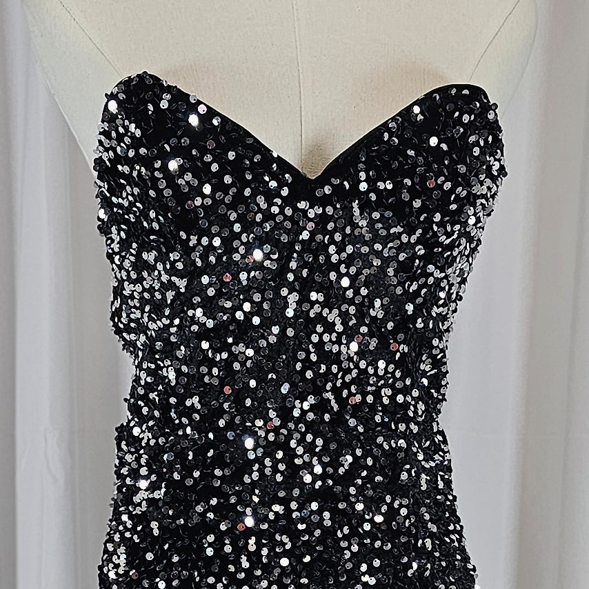 Starry Night Sparkle Dress: Shine Like the Cosmos