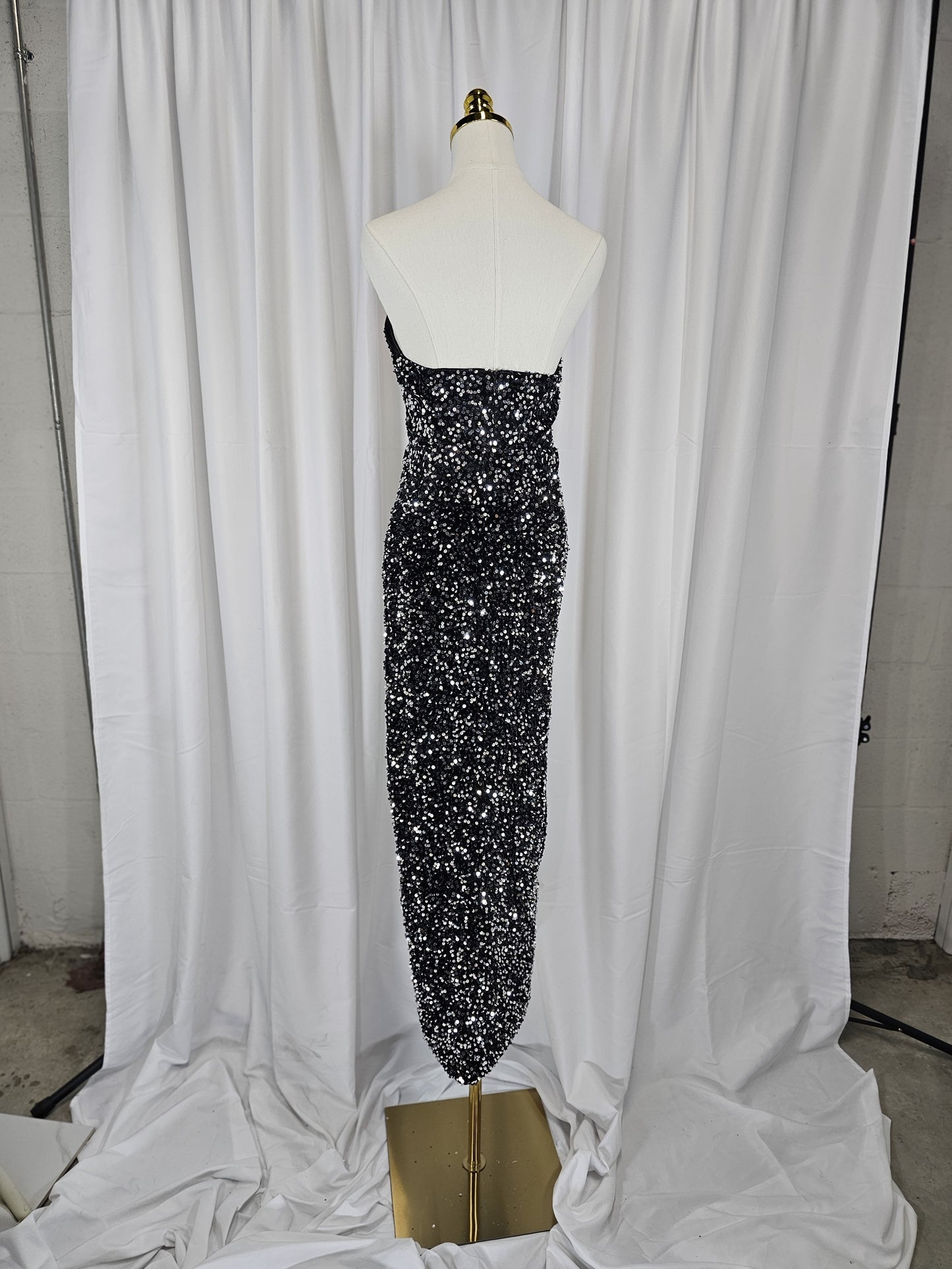Starry Night Sparkle Dress: Shine Like the Cosmos