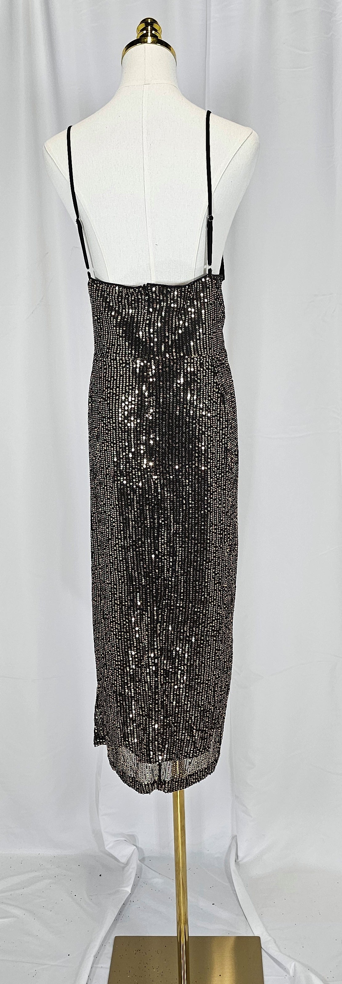 Shimmering Stardust Slip Dress: Shine Like the Cosmos